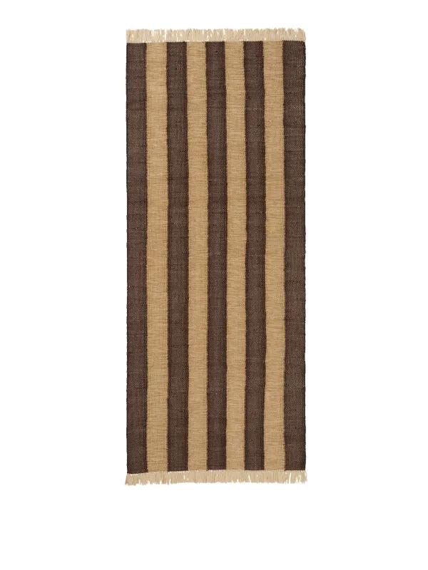 Ives Runner - Tan/Chocolate sold by Ferm Living