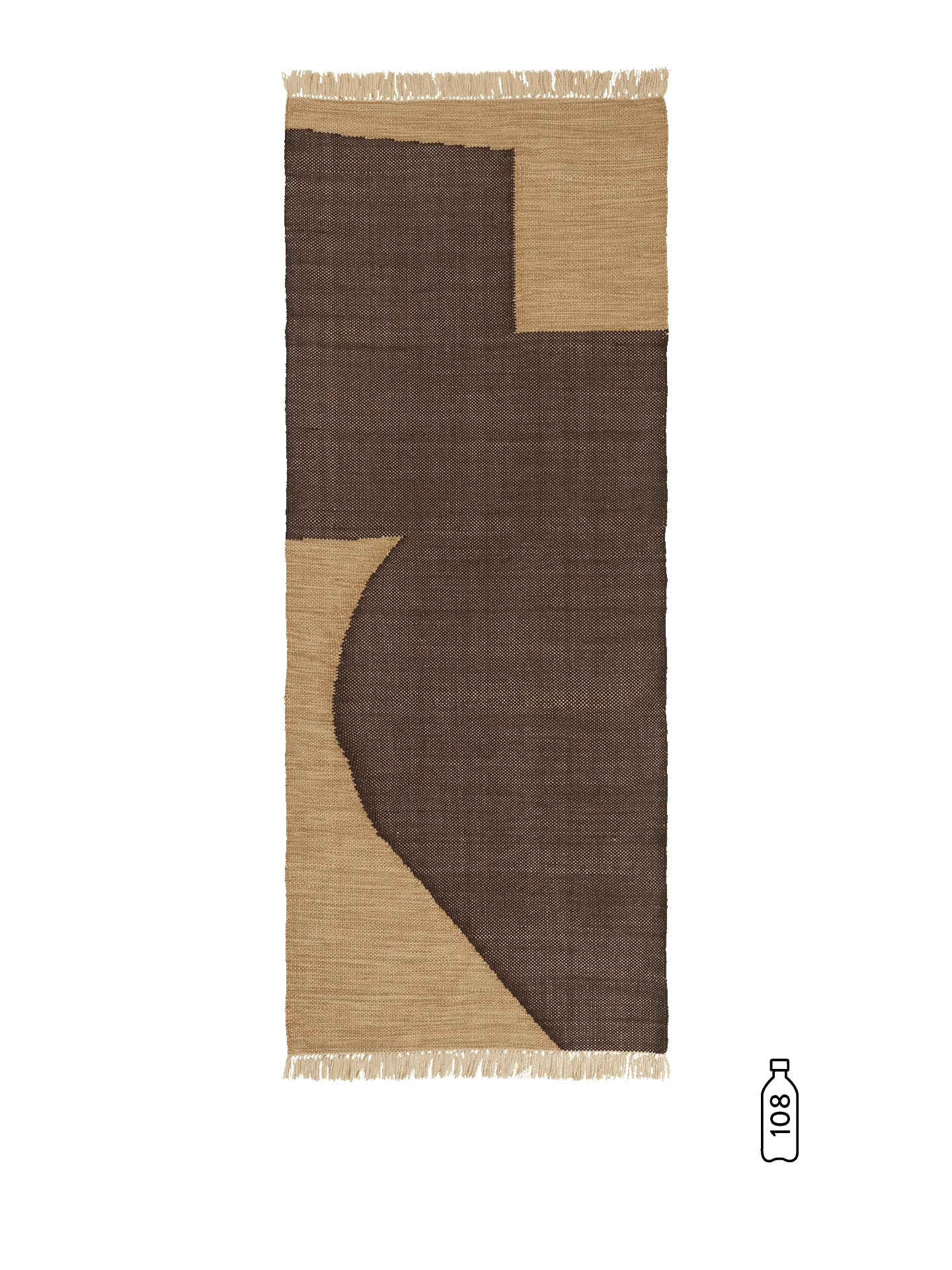Forene Runner - Tan/Chocolate sold by Ferm Living