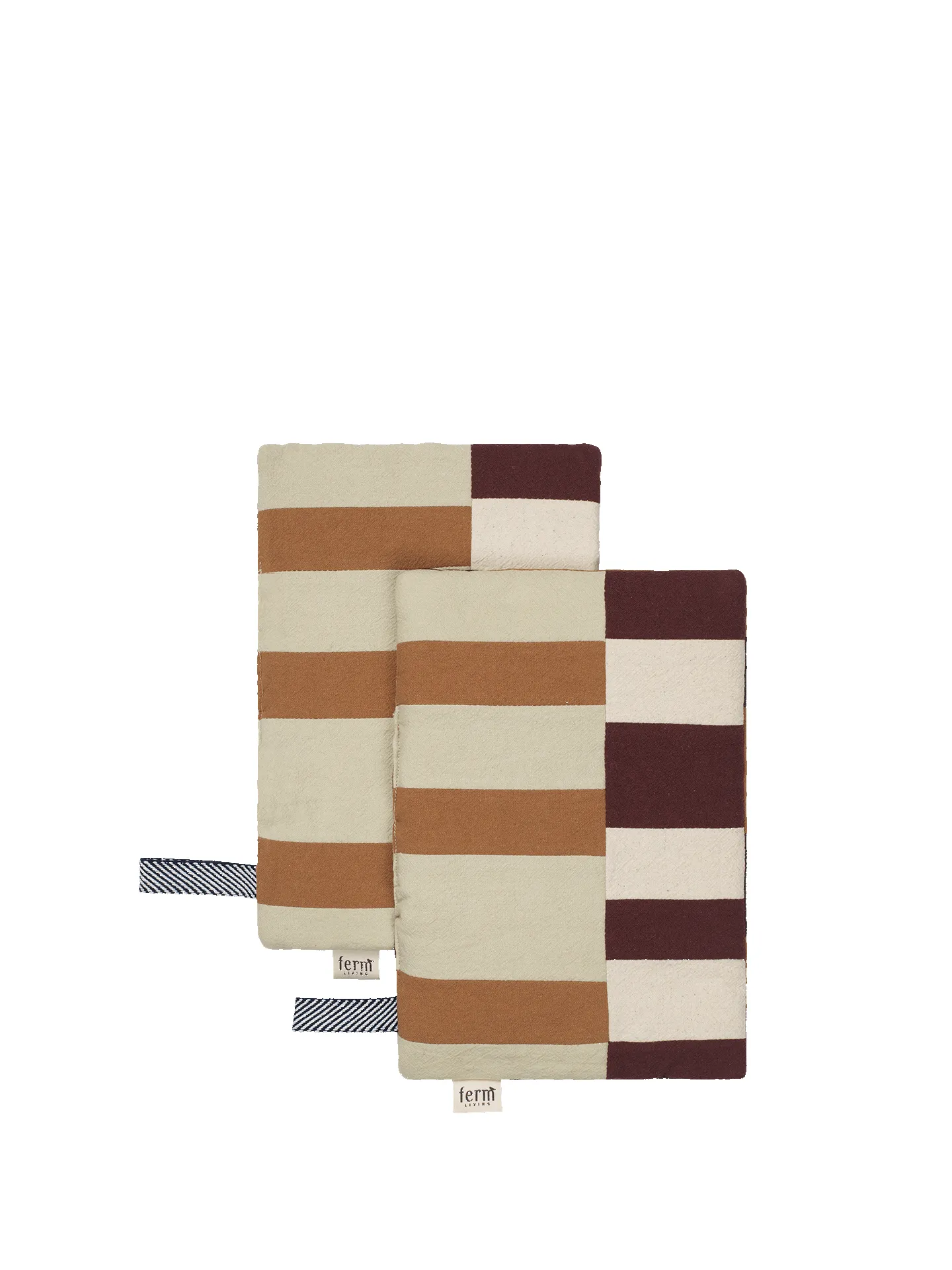Section Pot Holder - Set of 2 - Patchwork sold by Ferm Living product image thumbnail 4