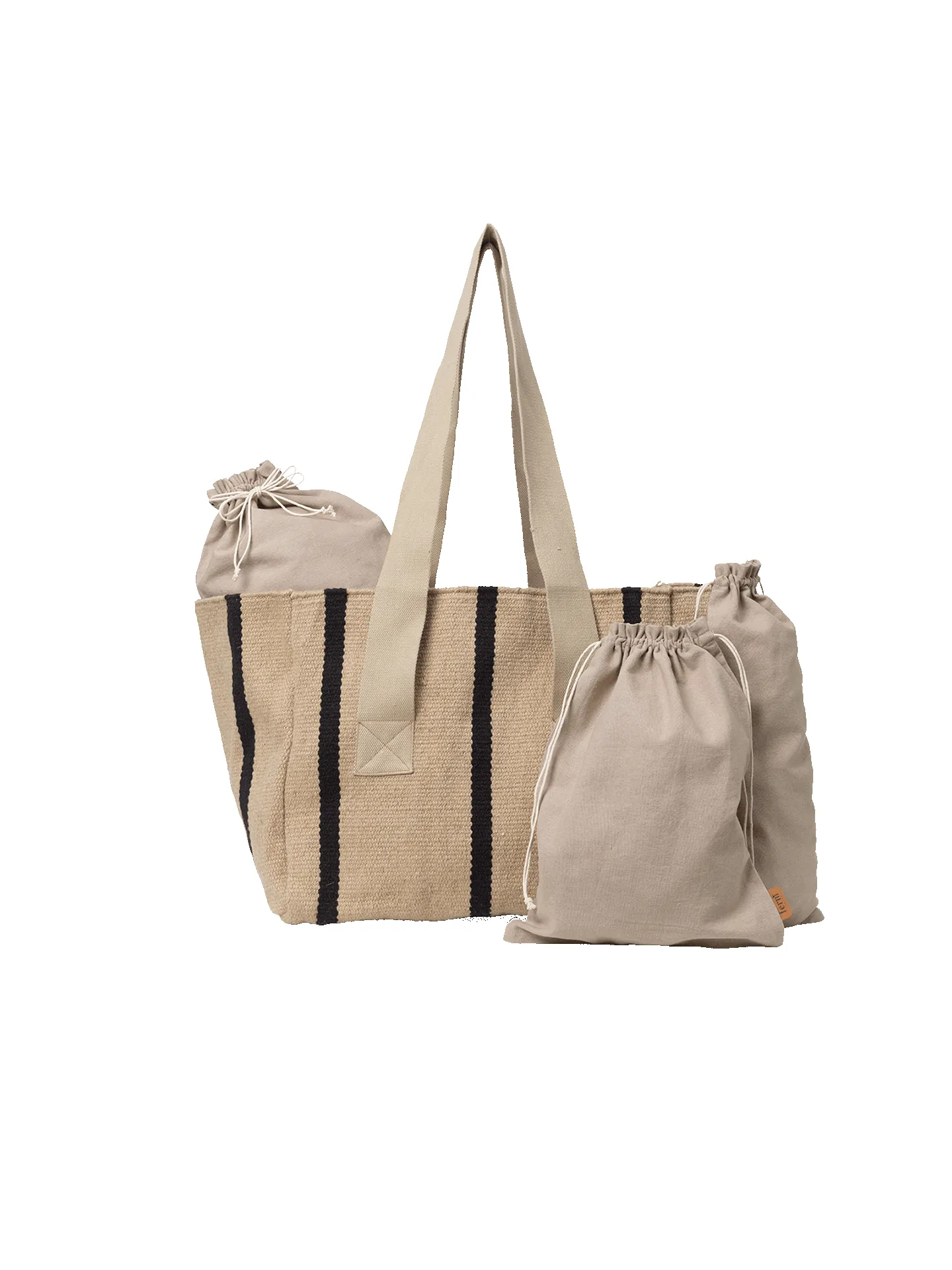 Yard Picnic Bag - Sand/Black sold by Ferm Living product image thumbnail 3