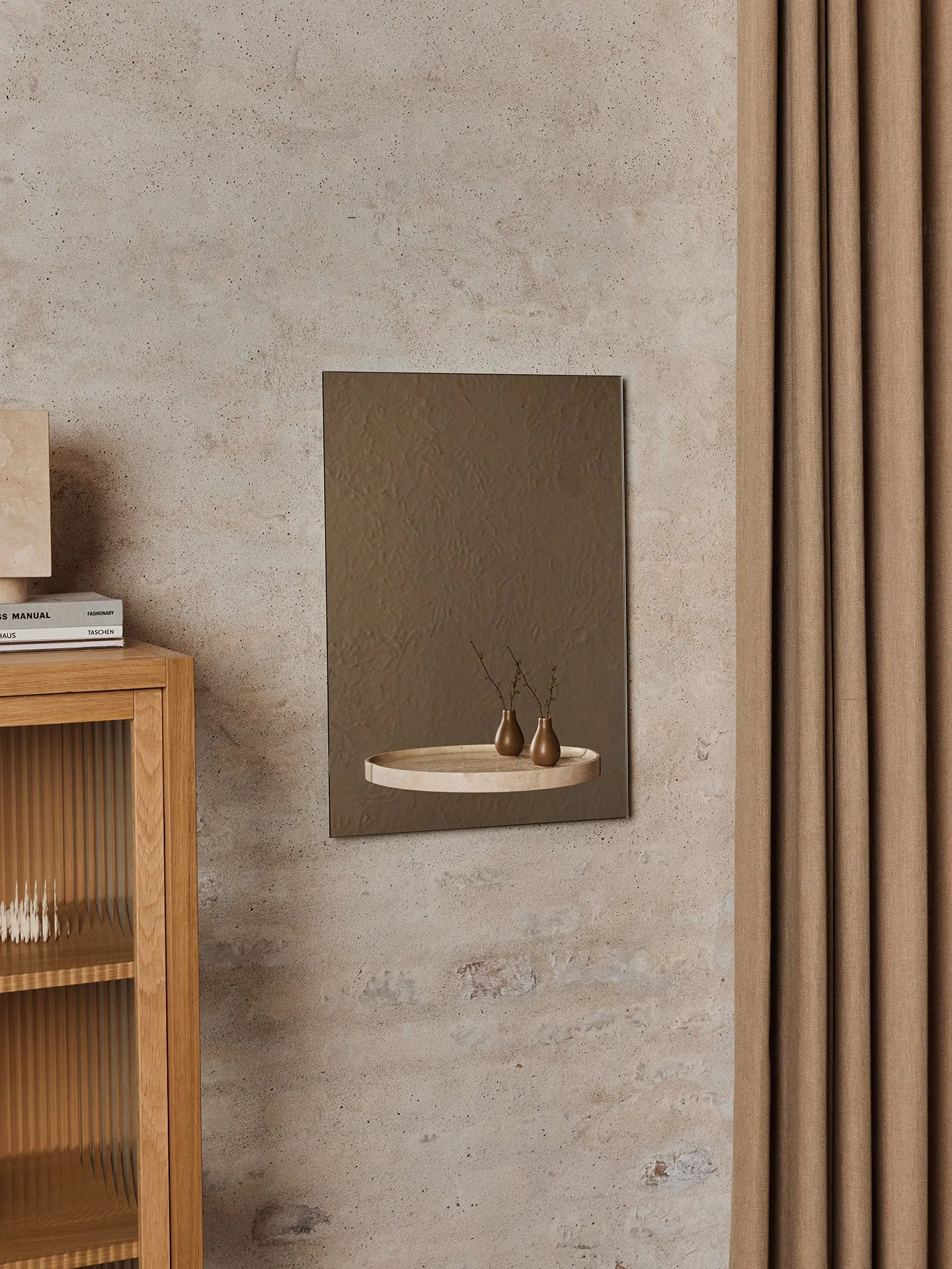 Symmetry Mirror - Travertine sold by Ferm Living product image thumbnail 2