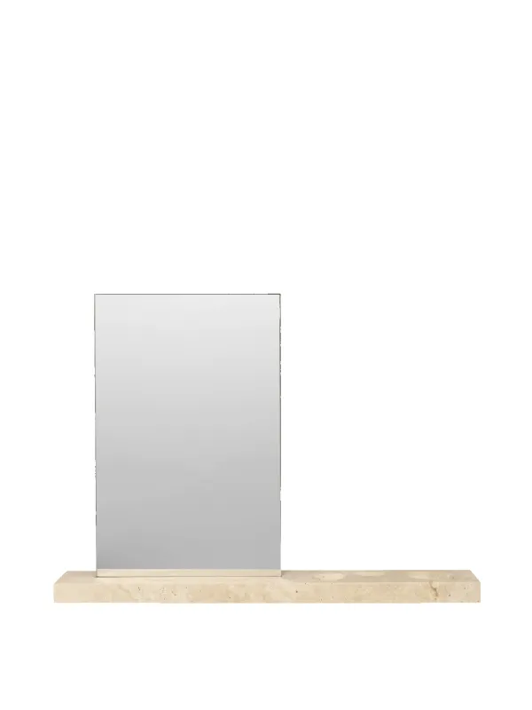 Caseta Table Mirror - Travertine sold by Ferm Living