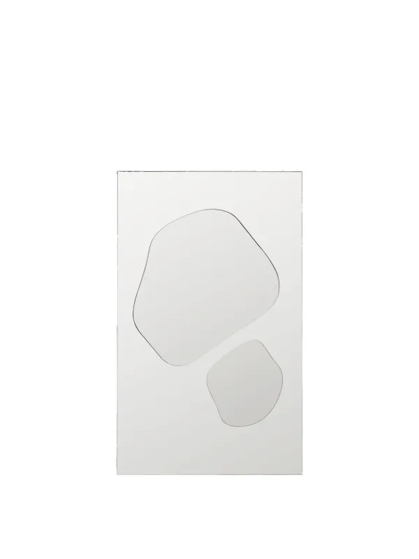 Folia Mirror - Medium - Silver sold by Ferm Living