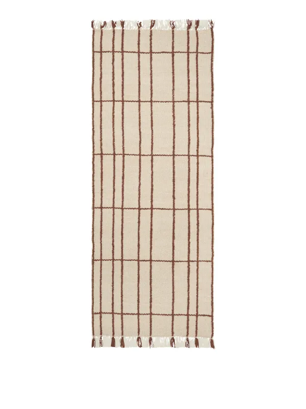 Sen Runner - Parchment/Chestnut made by Ferm Living