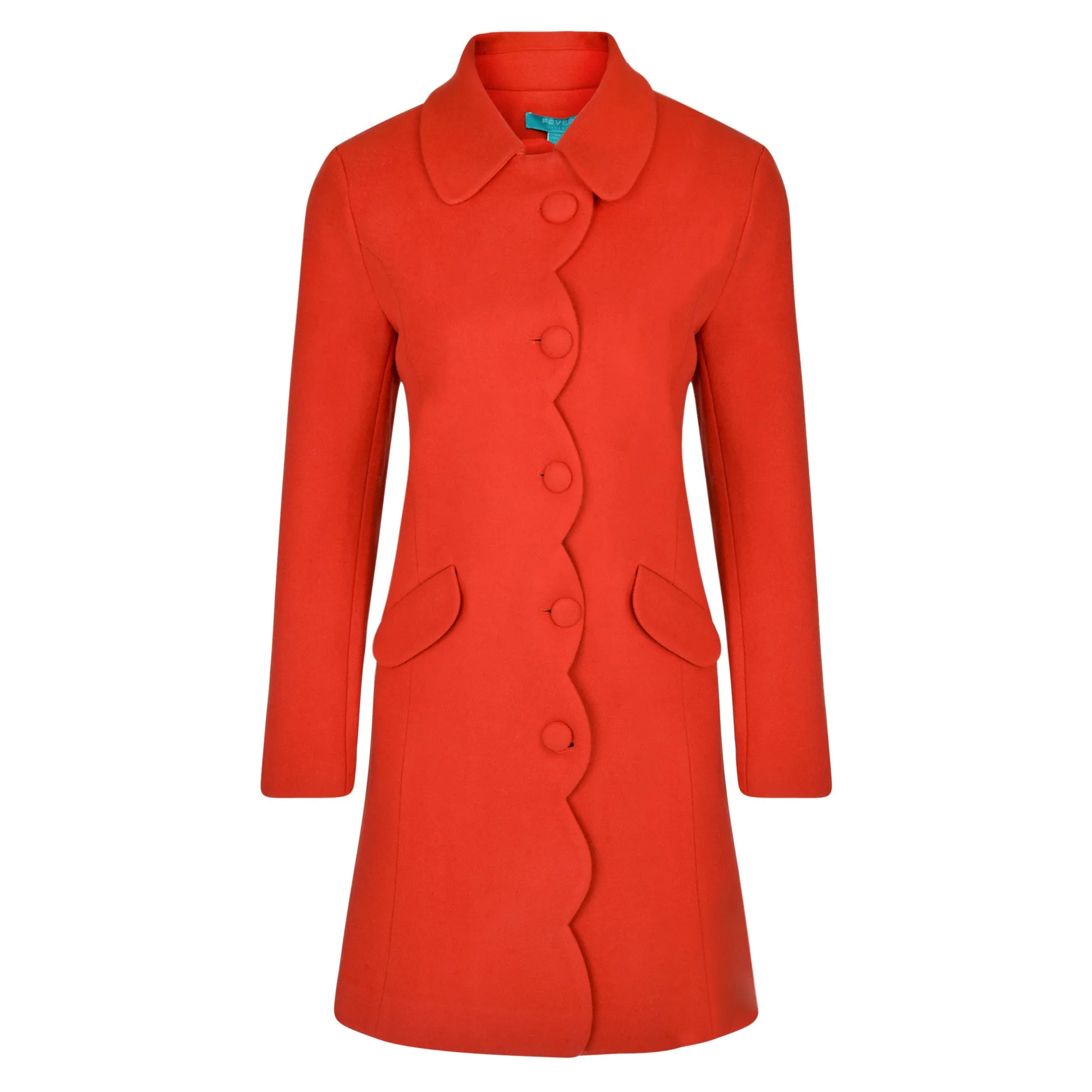 Lana Coat Red sold by Fever London
