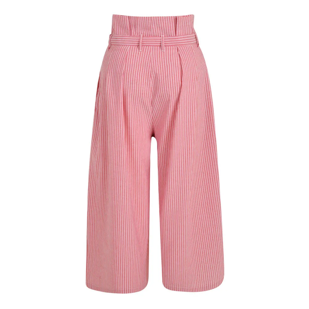 Sabina Culottes Red/Cream sold by Fever London product image thumbnail 2