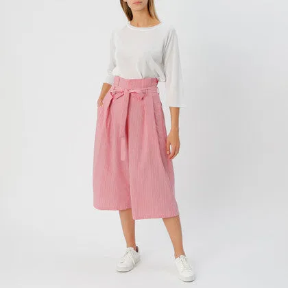 Sabina Culottes Red/Cream sold by Fever London product image thumbnail 5