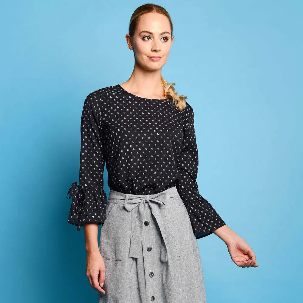 Juno Skirt Black/White sold by Fever London product image thumbnail 2