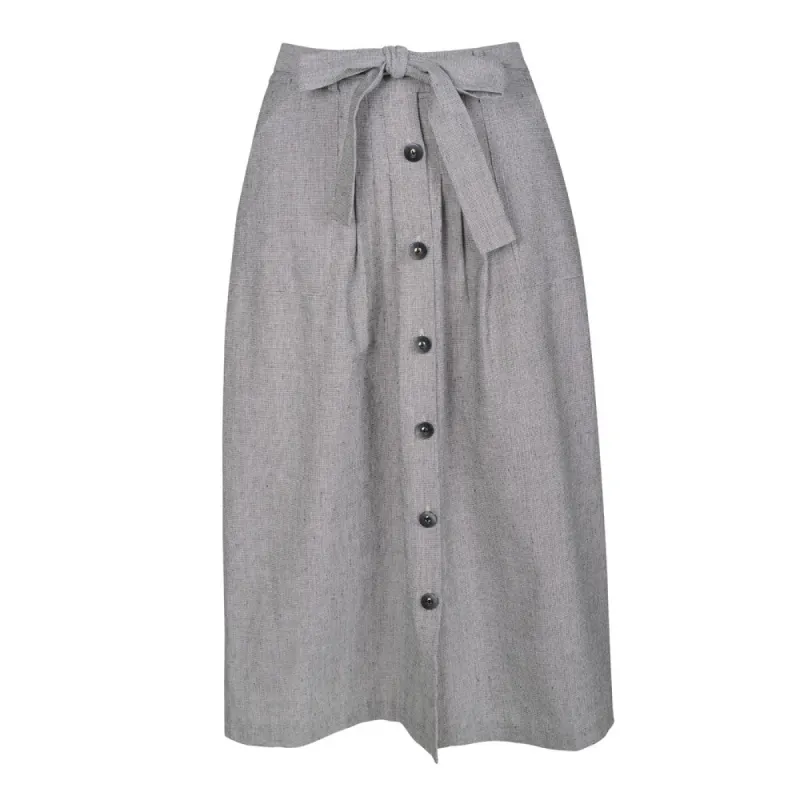 Juno Skirt Black/White sold by Fever London