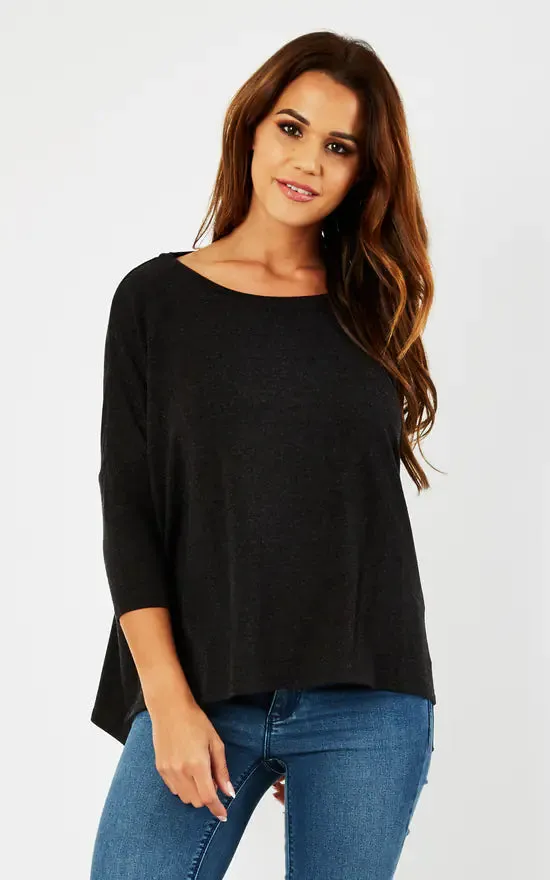 Grey 'Doya' Top sold by Fever London