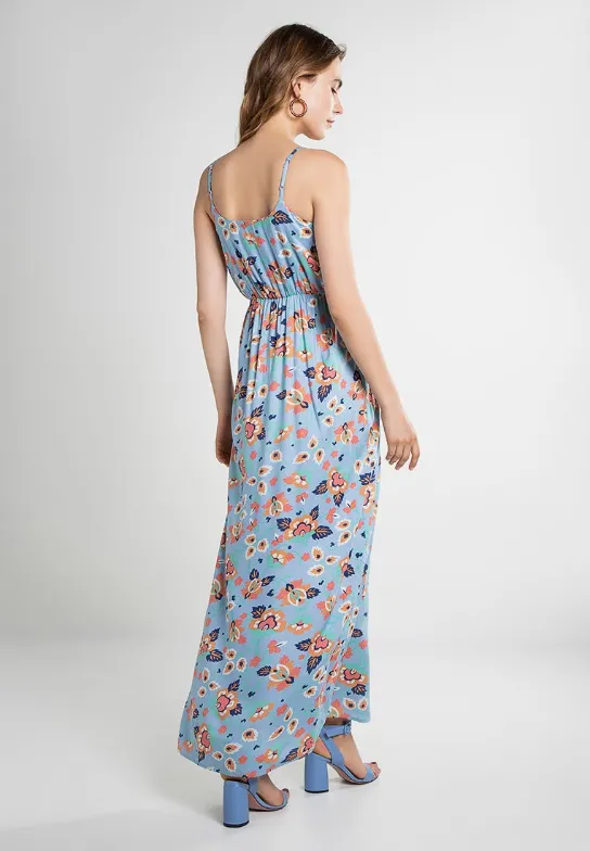 Polly Maxi Dress Multi Floral sold by Fever London product image thumbnail 5