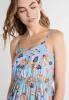 Polly Maxi Dress Multi Floral sold by Fever London
