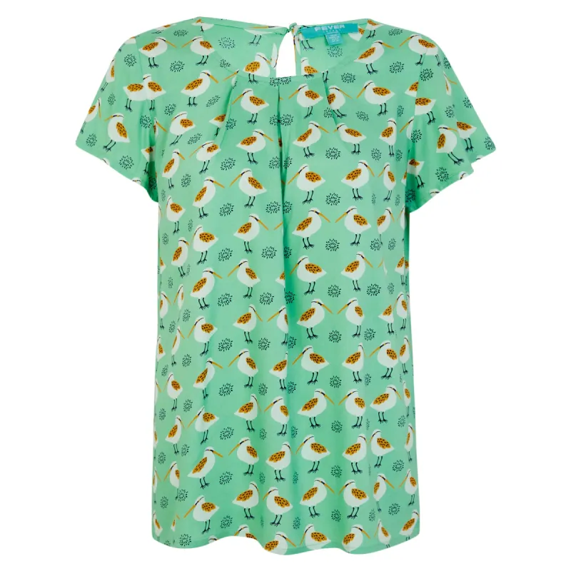 Lavinia Top Mint sold by Fever London