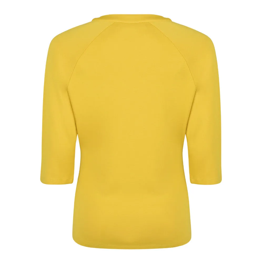 Gretta Top Mustard sold by Fever London product image thumbnail 2