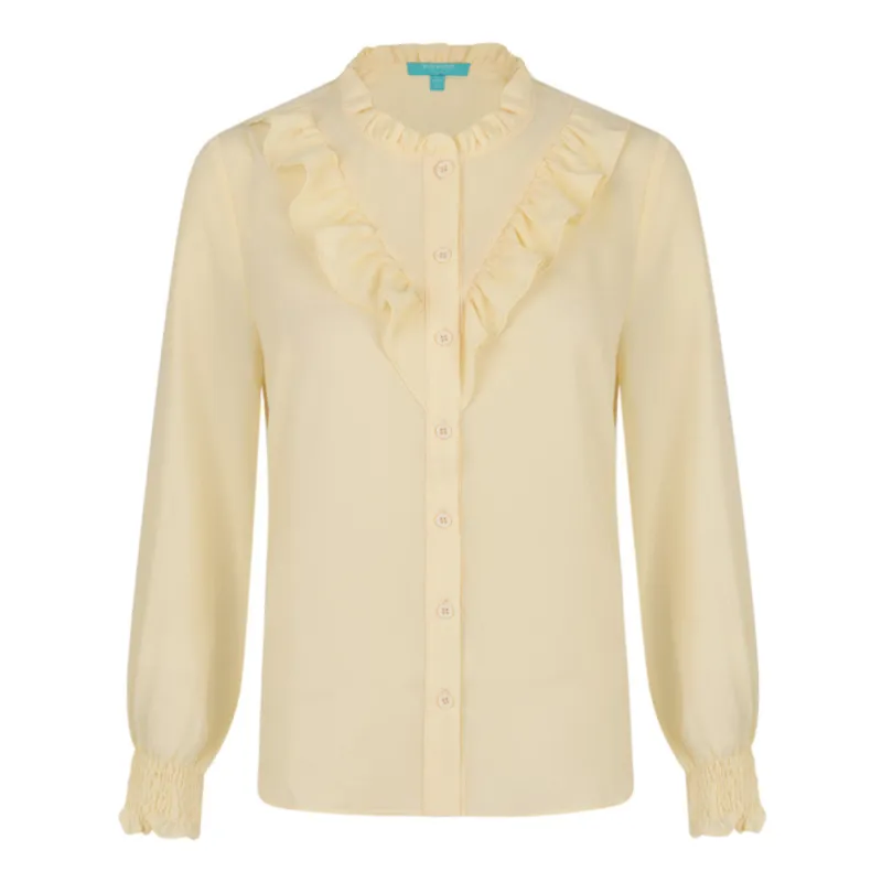 Amaya Blouse Cream sold by Fever London