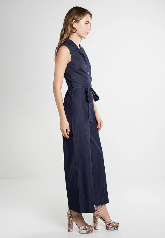 Yvonne Jumpsuit Dark Denim sold by Fever London product image thumbnail 3