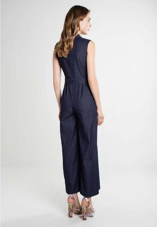 Yvonne Jumpsuit Dark Denim sold by Fever London product image thumbnail 4