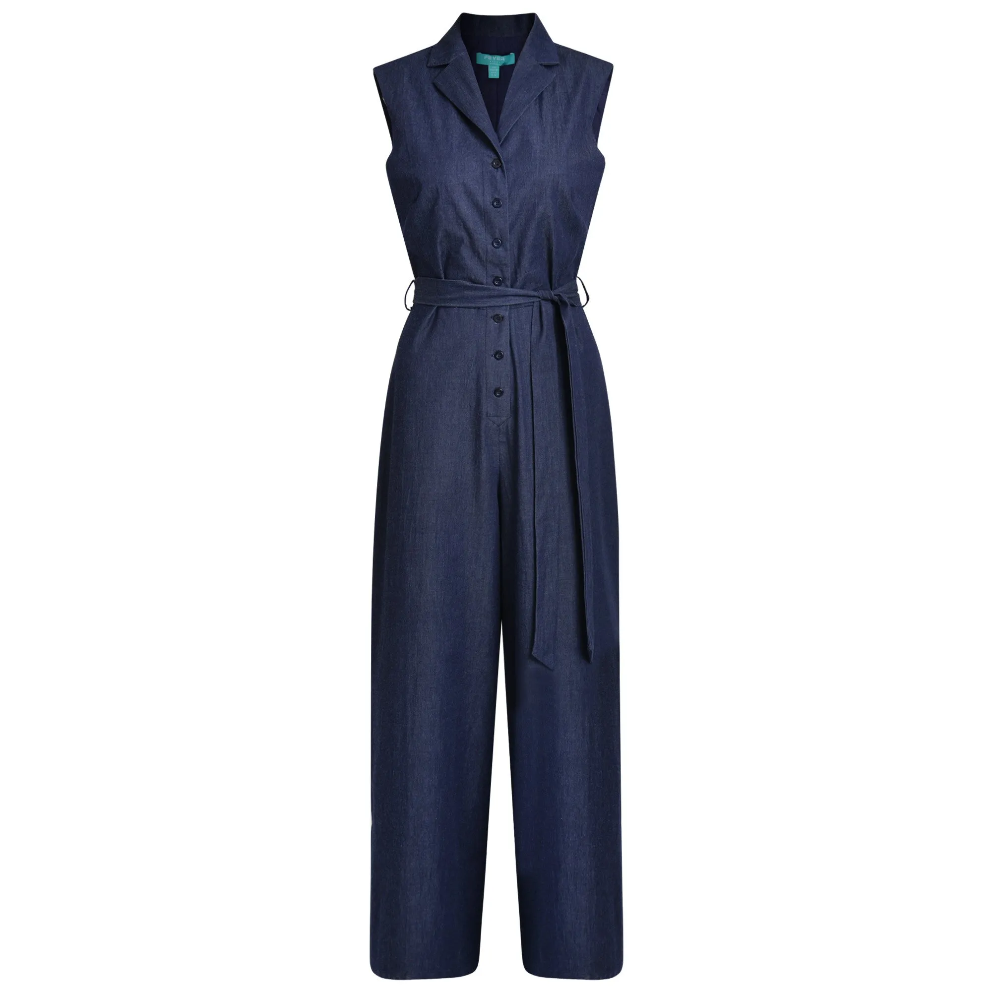 Yvonne Jumpsuit Dark Denim sold by Fever London product image thumbnail 2