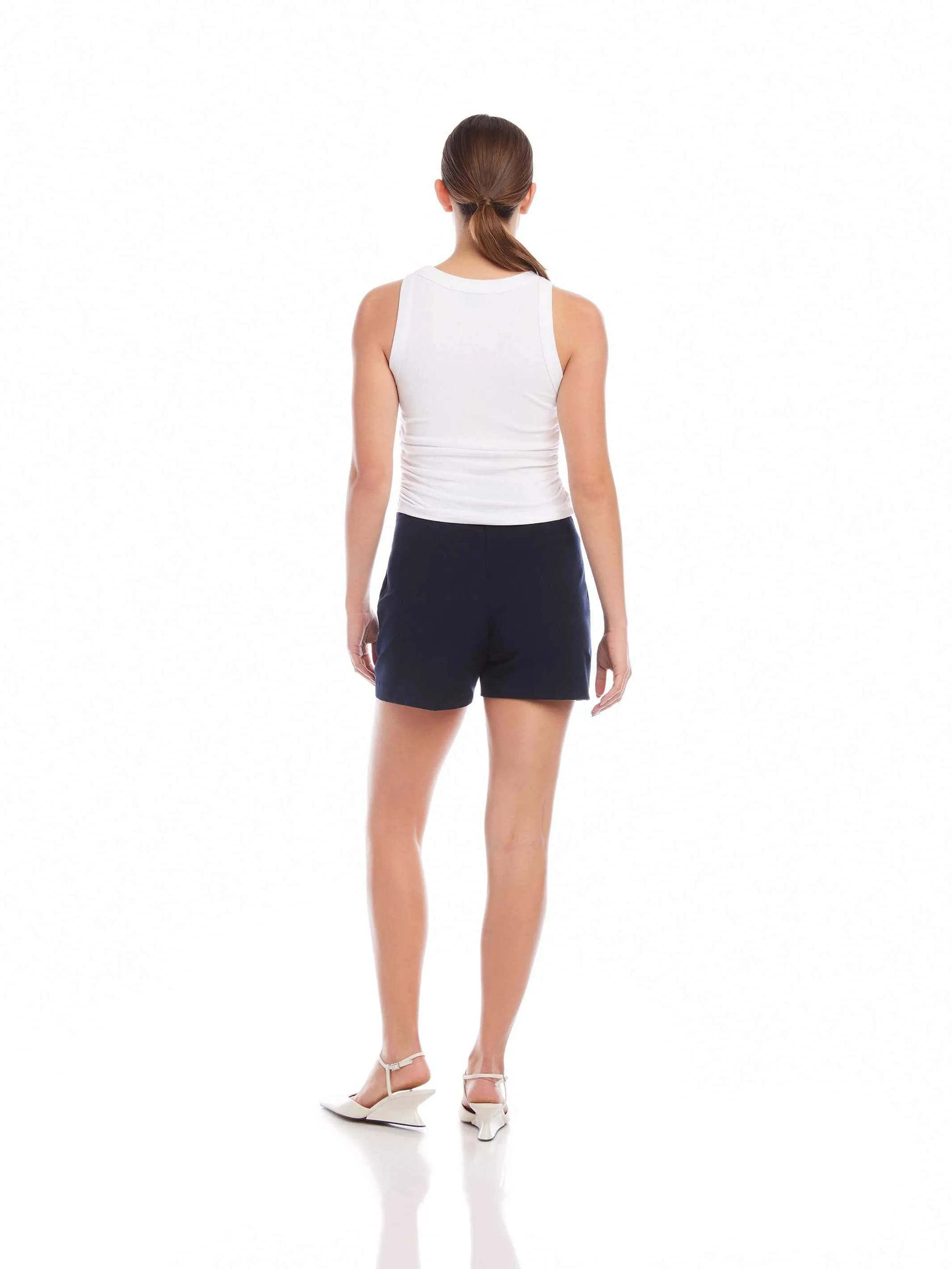 Side Shirred Tank sold by Fifteen Twenty product image thumbnail 3
