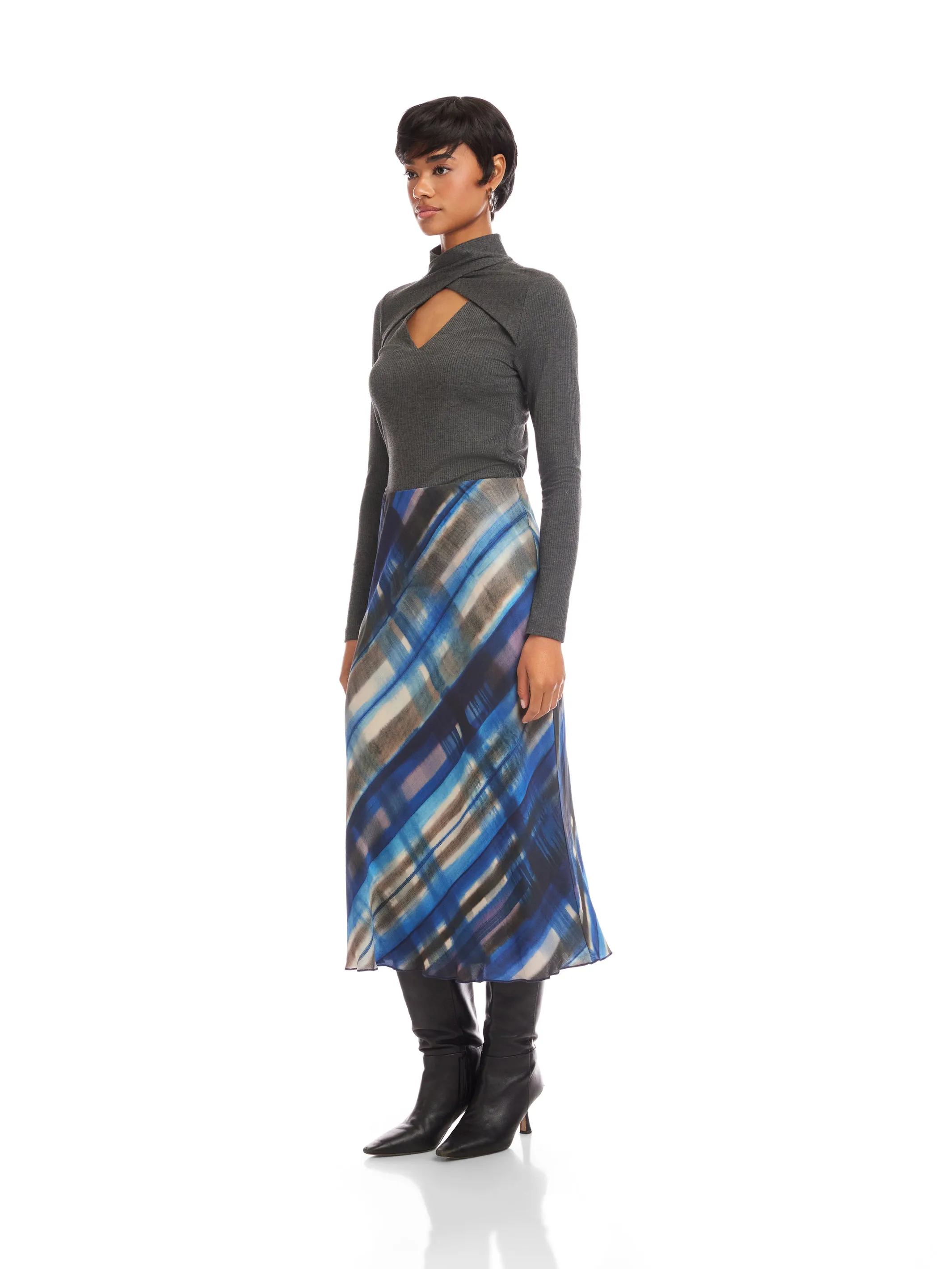 Mia Bias Midi Skirt sold by Fifteen Twenty product image thumbnail 5