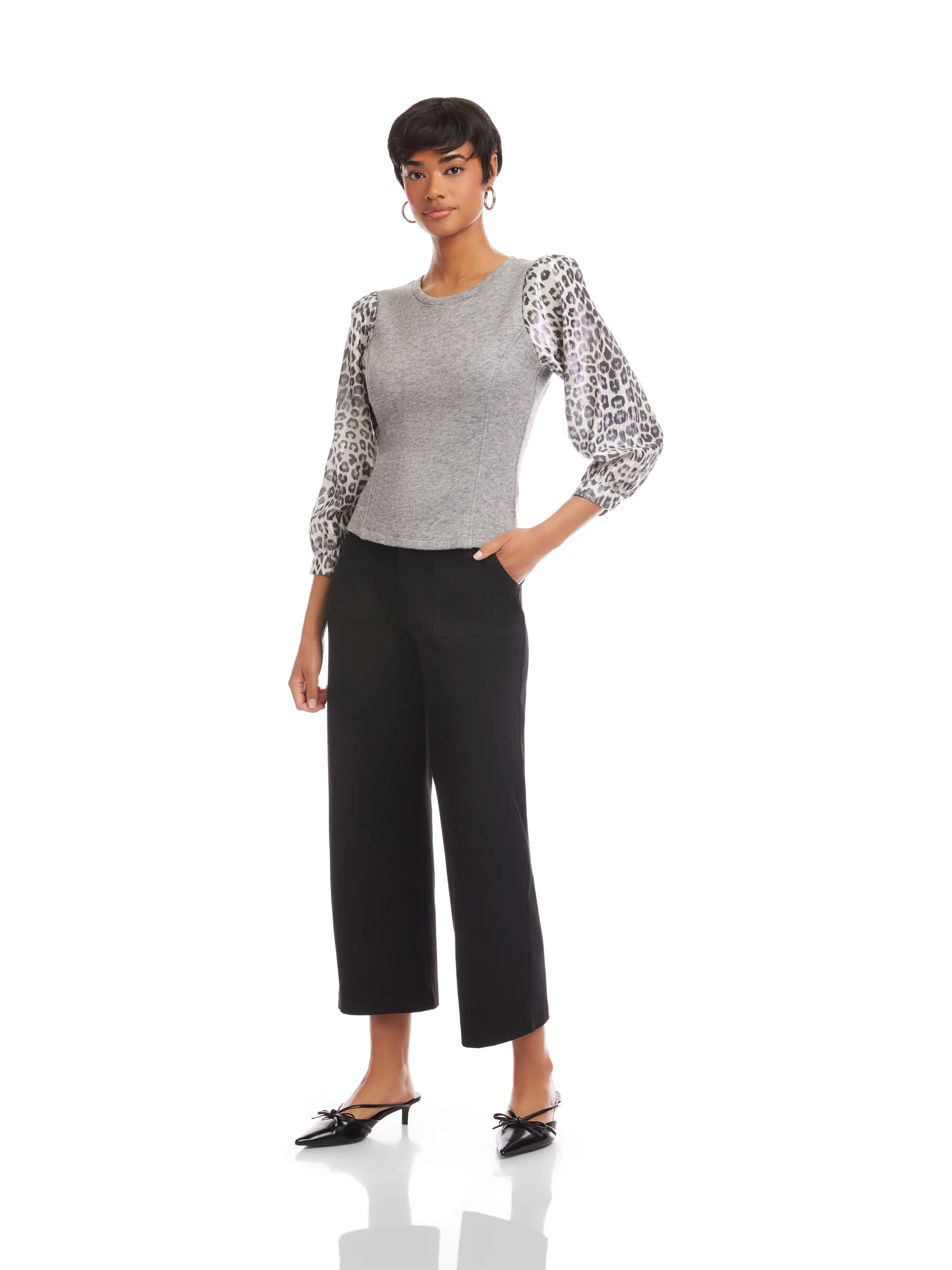 Contrast Lori Top sold by Fifteen Twenty product image thumbnail 3