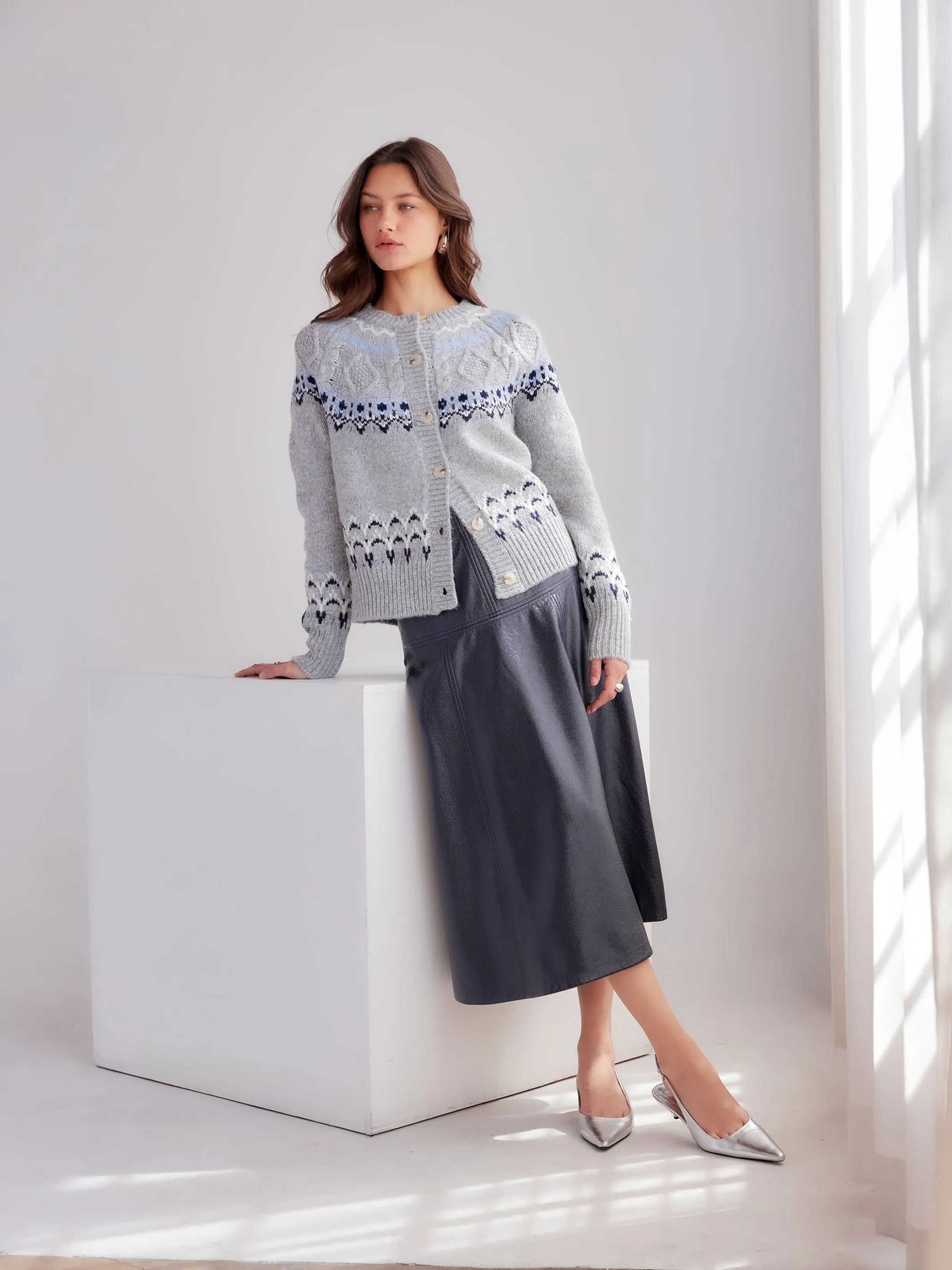 Astrid Cardigan Sweater sold by Fifteen Twenty