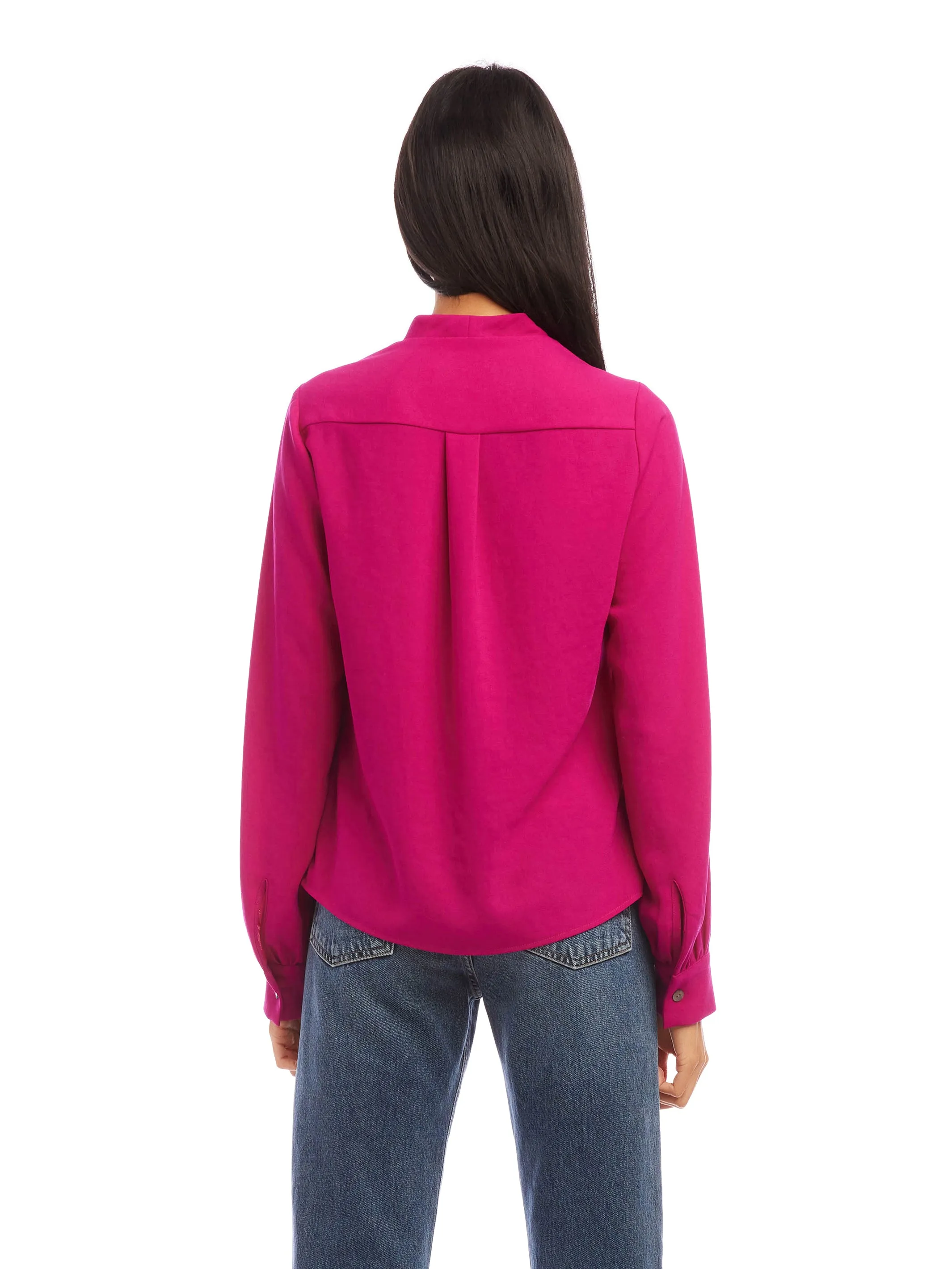 Cowl Neck Top sold by Fifteen Twenty product image thumbnail 4