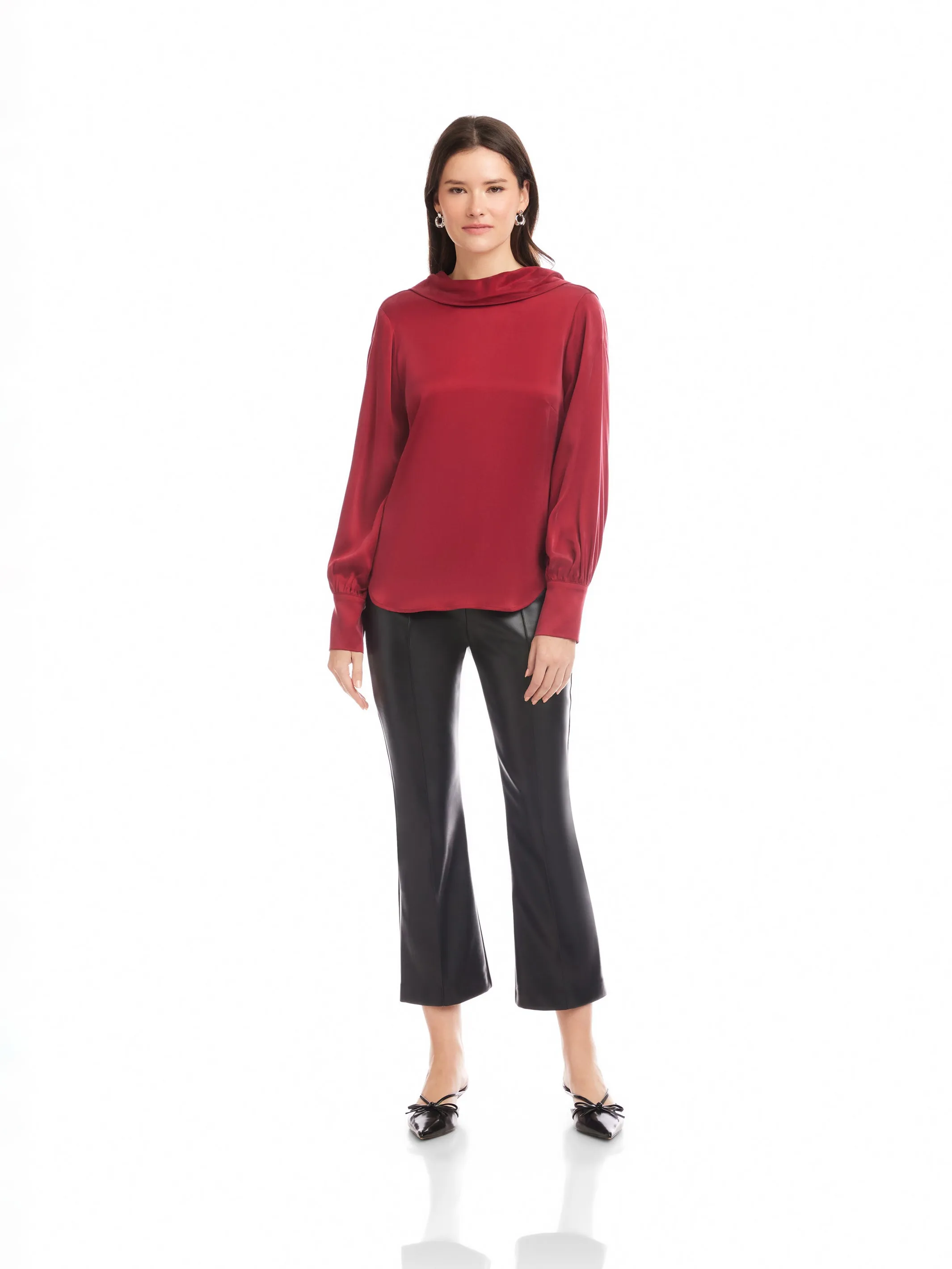 Camille Cowl Back Top sold by Fifteen Twenty product image thumbnail 2