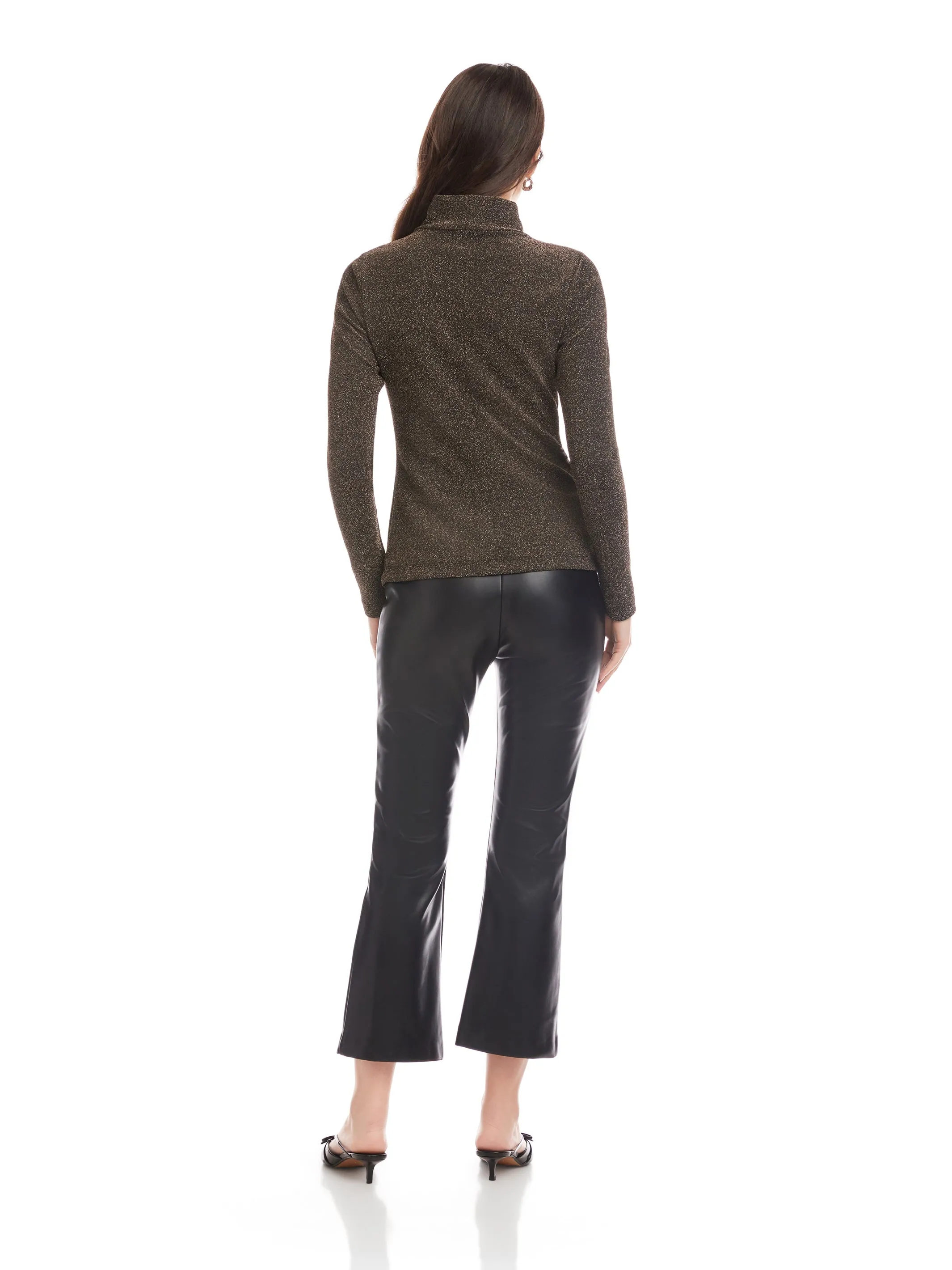 Adina Crossover Turtleneck Top sold by Fifteen Twenty product image thumbnail 5