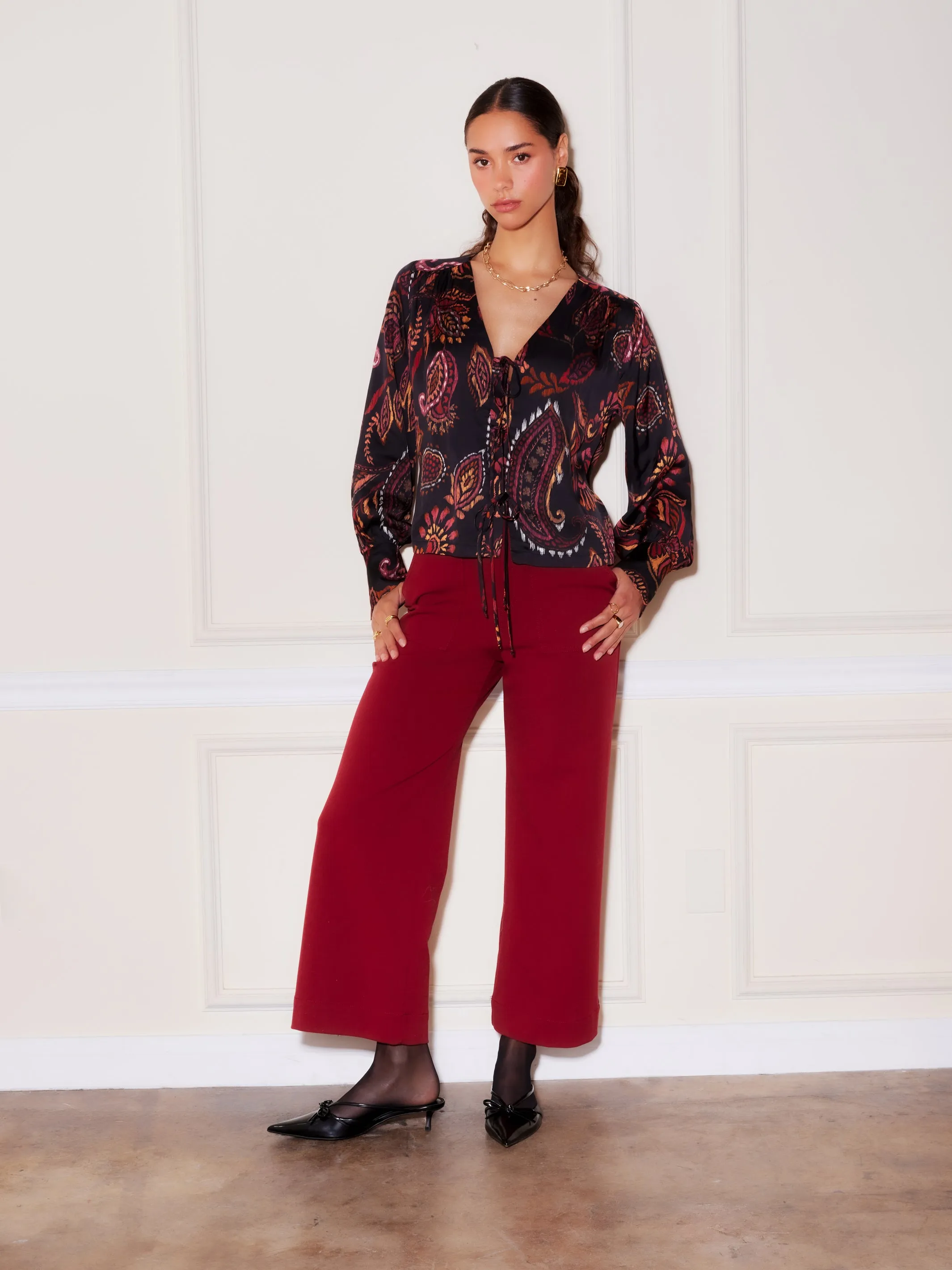 Rylee Cropped Pants sold by Fifteen Twenty product image thumbnail 2