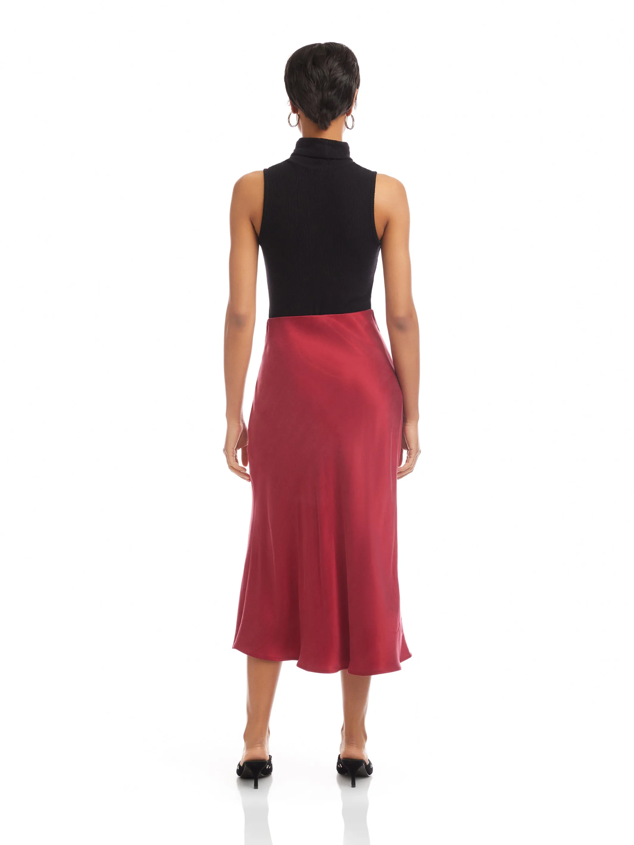 Fiona Shirred Midi Skirt sold by Fifteen Twenty product image thumbnail 5