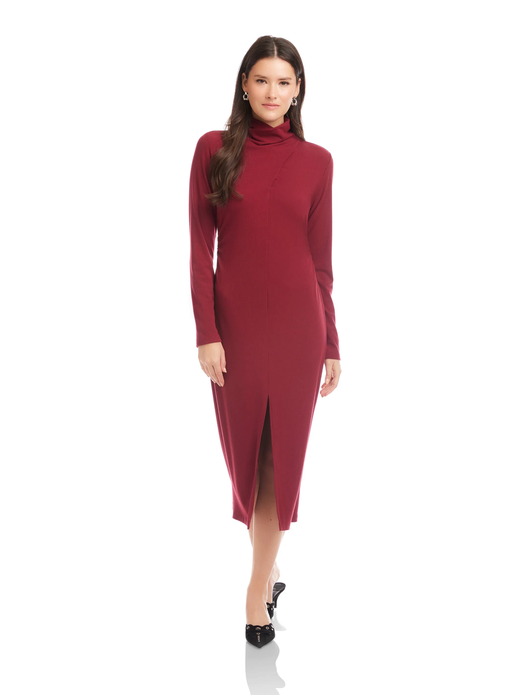 Tasha Turtleneck Midi Dress sold by Fifteen Twenty product image thumbnail 3