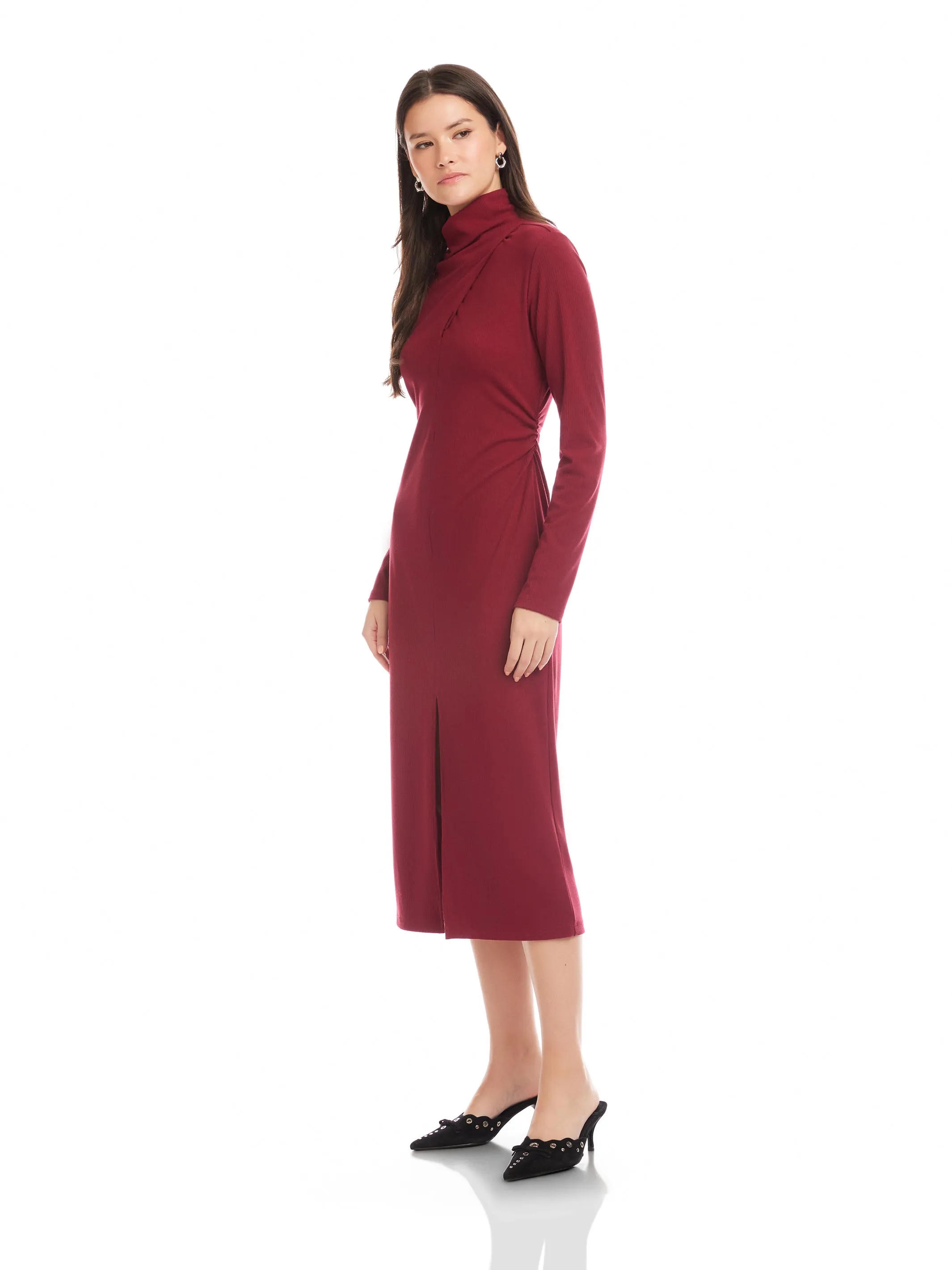 Tasha Turtleneck Midi Dress sold by Fifteen Twenty product image thumbnail 4