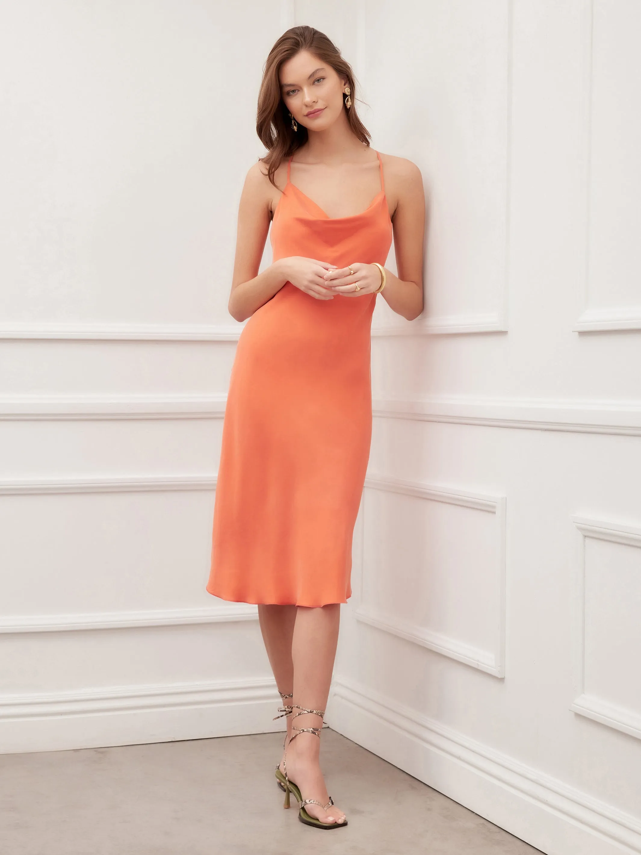 Racerback Bias Dress sold by Fifteen Twenty product image thumbnail 2