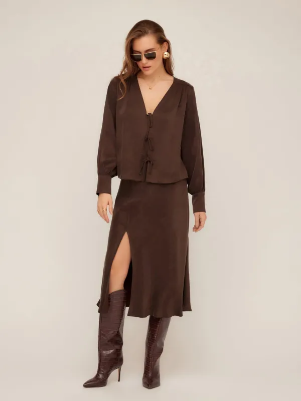 Brielle Midi Skirt sold by Fifteen Twenty