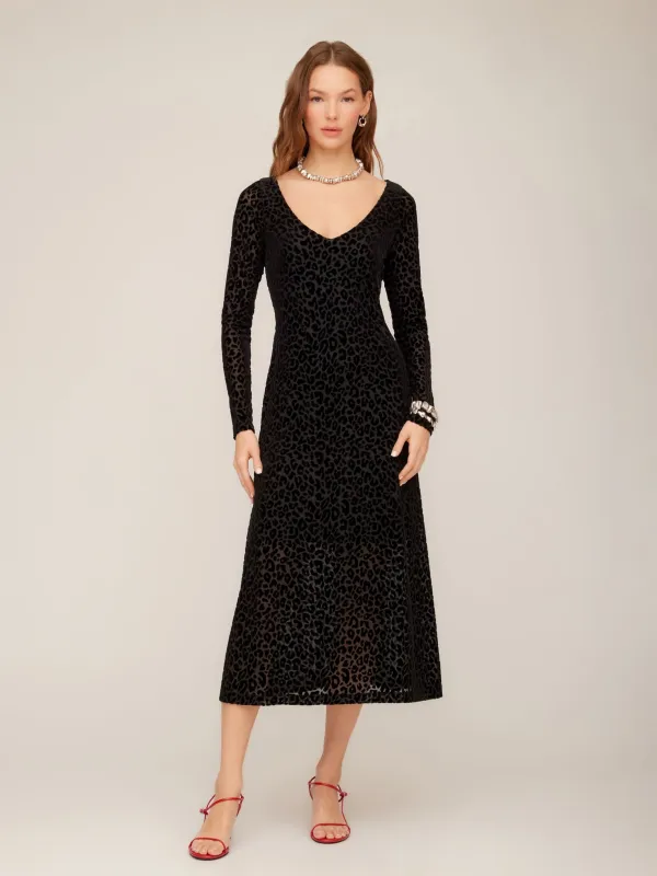 Julia Velvet Burnout Dress sold by Fifteen Twenty