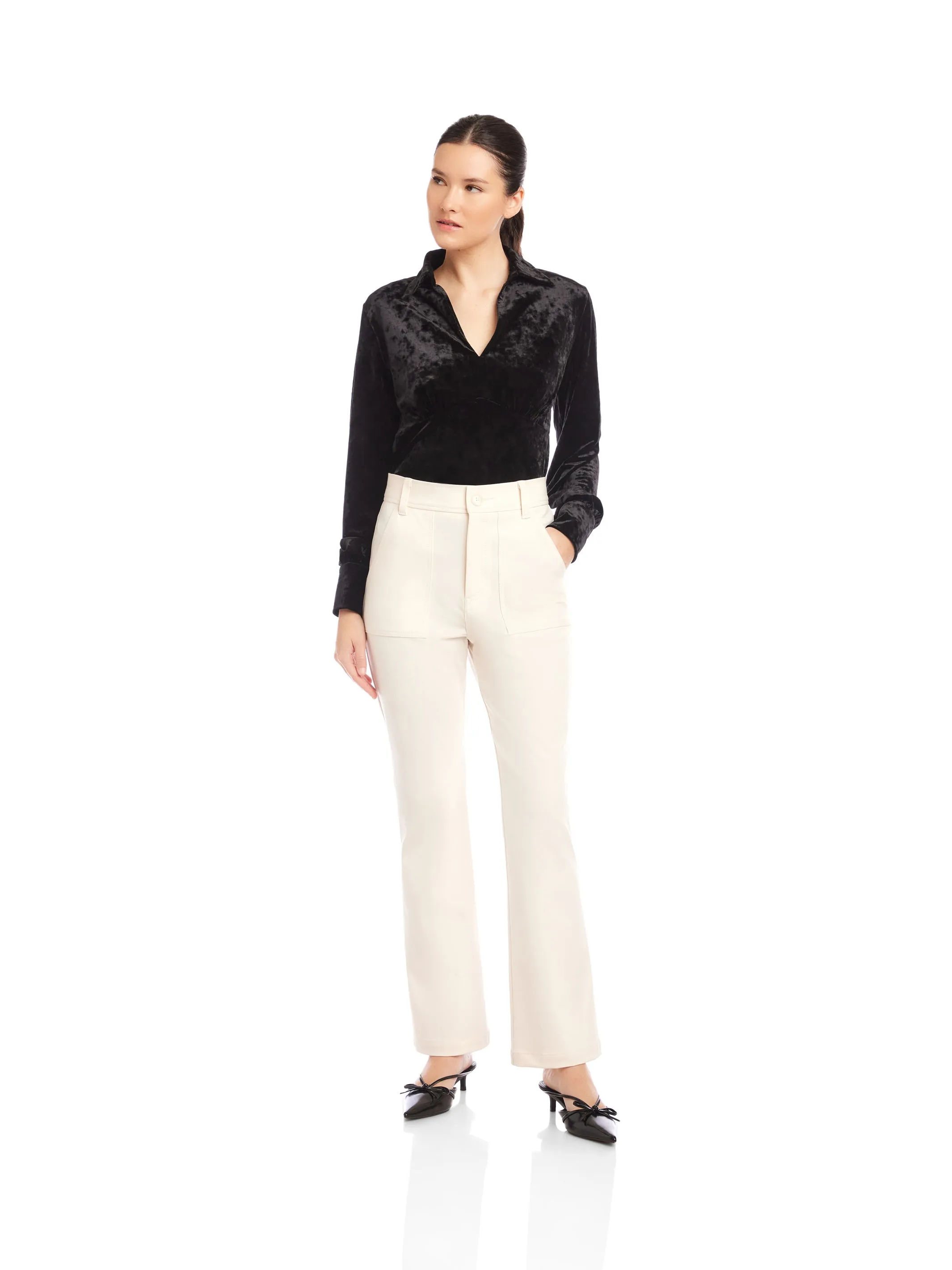 Reagan Bootcut Pants sold by Fifteen Twenty product image thumbnail 2