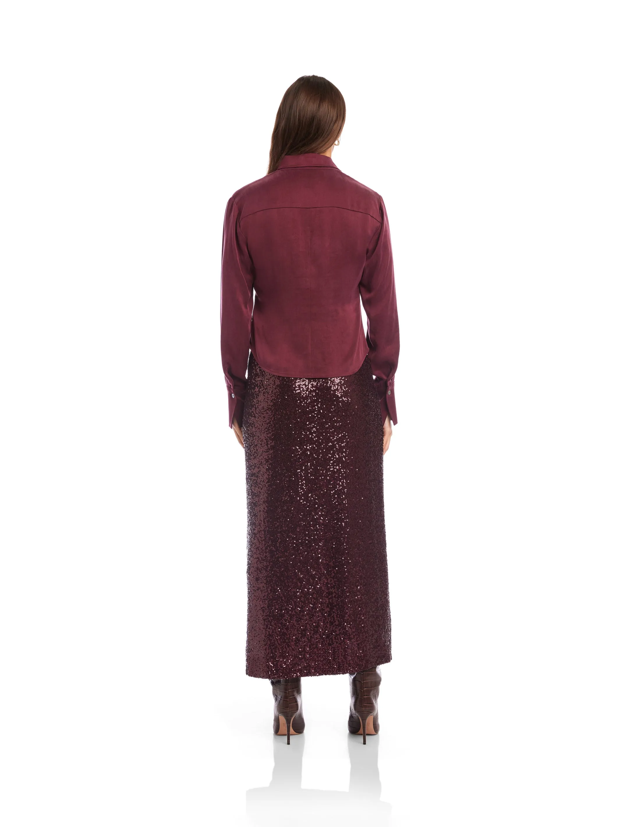 Tawnie Side-Pleat Shirt sold by Fifteen Twenty product image thumbnail 5