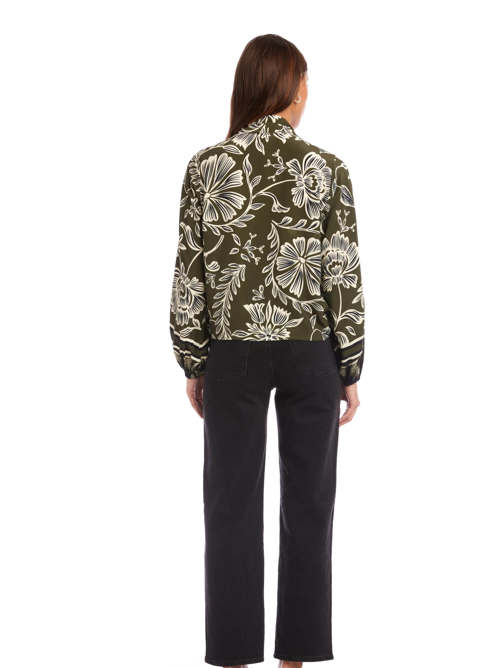 Scarlet Tie Front Top sold by Fifteen Twenty product image thumbnail 4