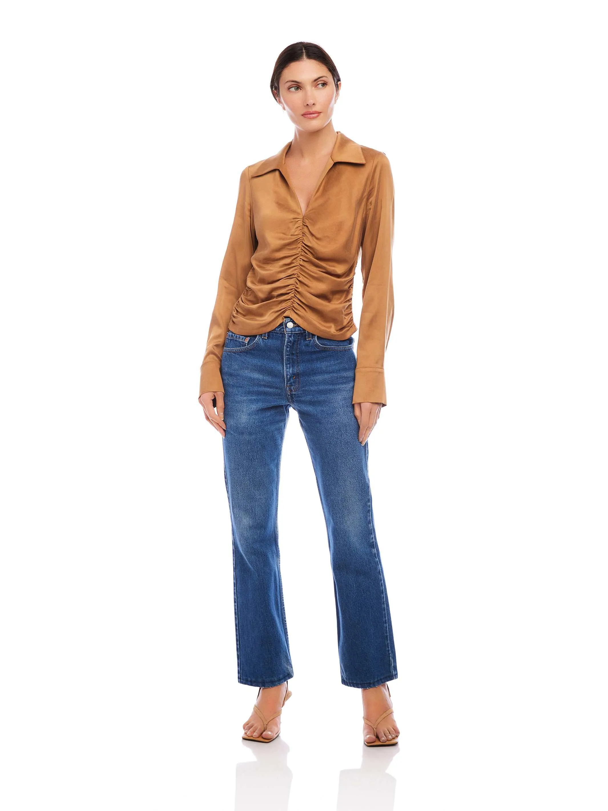 Arabella Shirred Top sold by Fifteen Twenty product image thumbnail 2