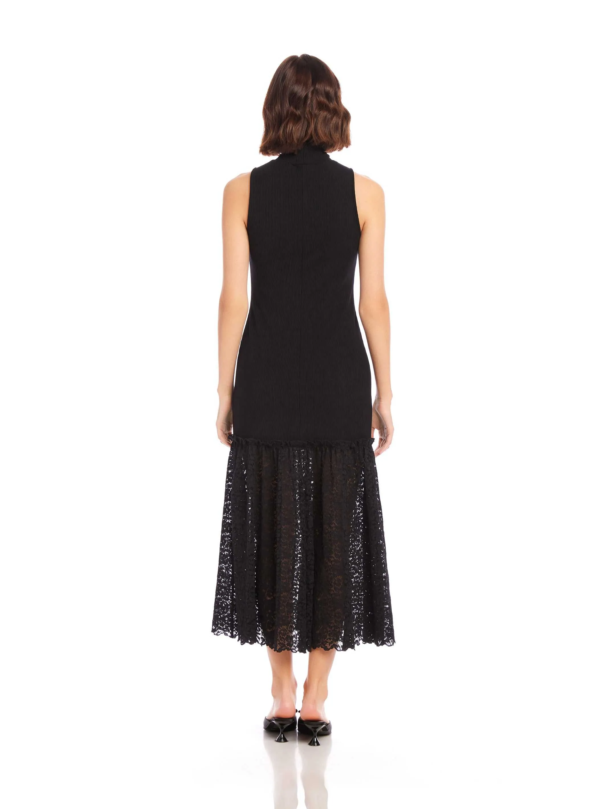 Liana Contrast Lace Dress sold by Fifteen Twenty product image thumbnail 5