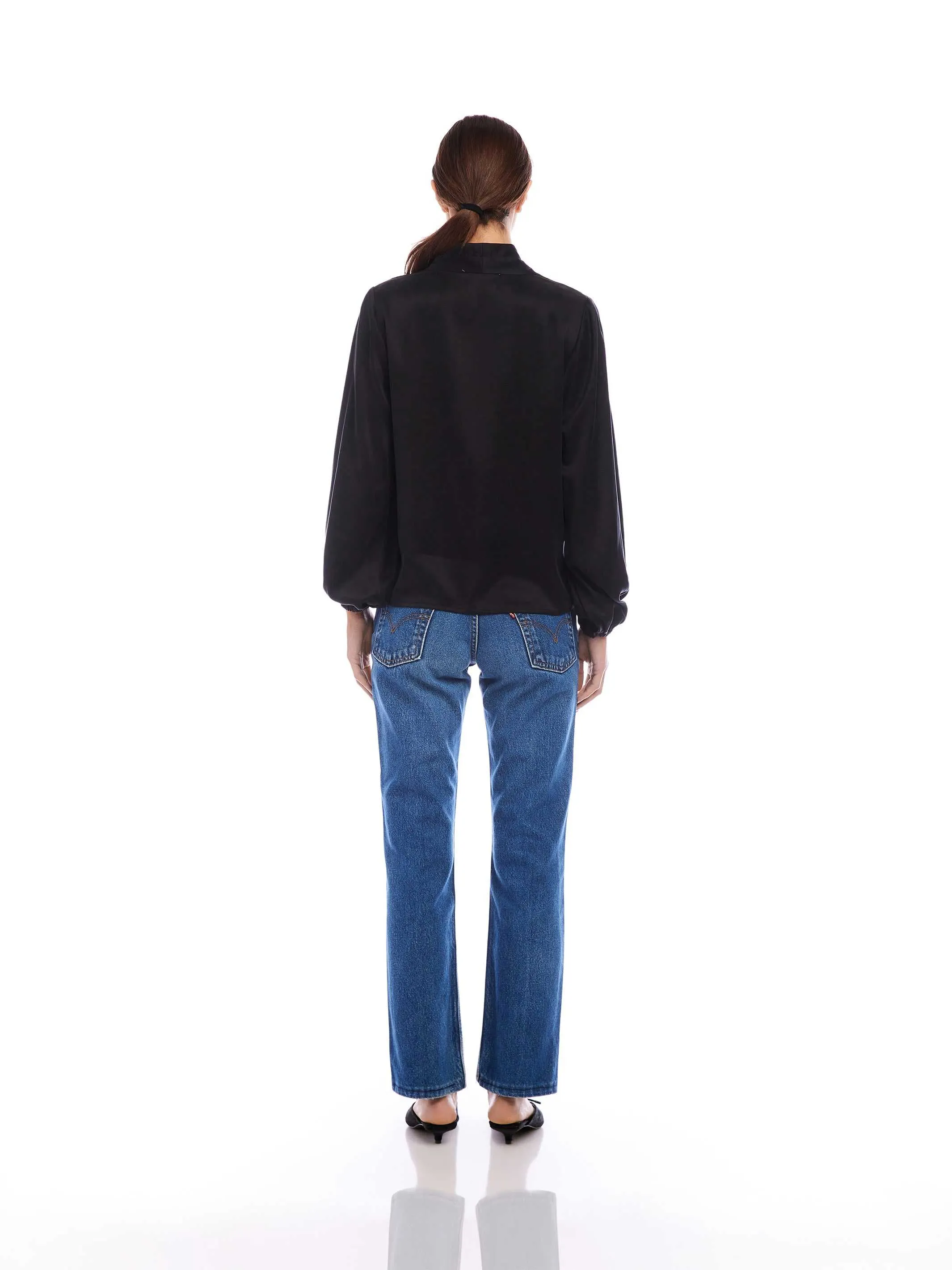 Kiera Blouson Sleeve Top sold by Fifteen Twenty product image thumbnail 4
