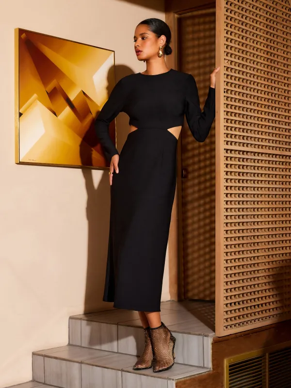 Cutout Midi Dress sold by Fifteen Twenty