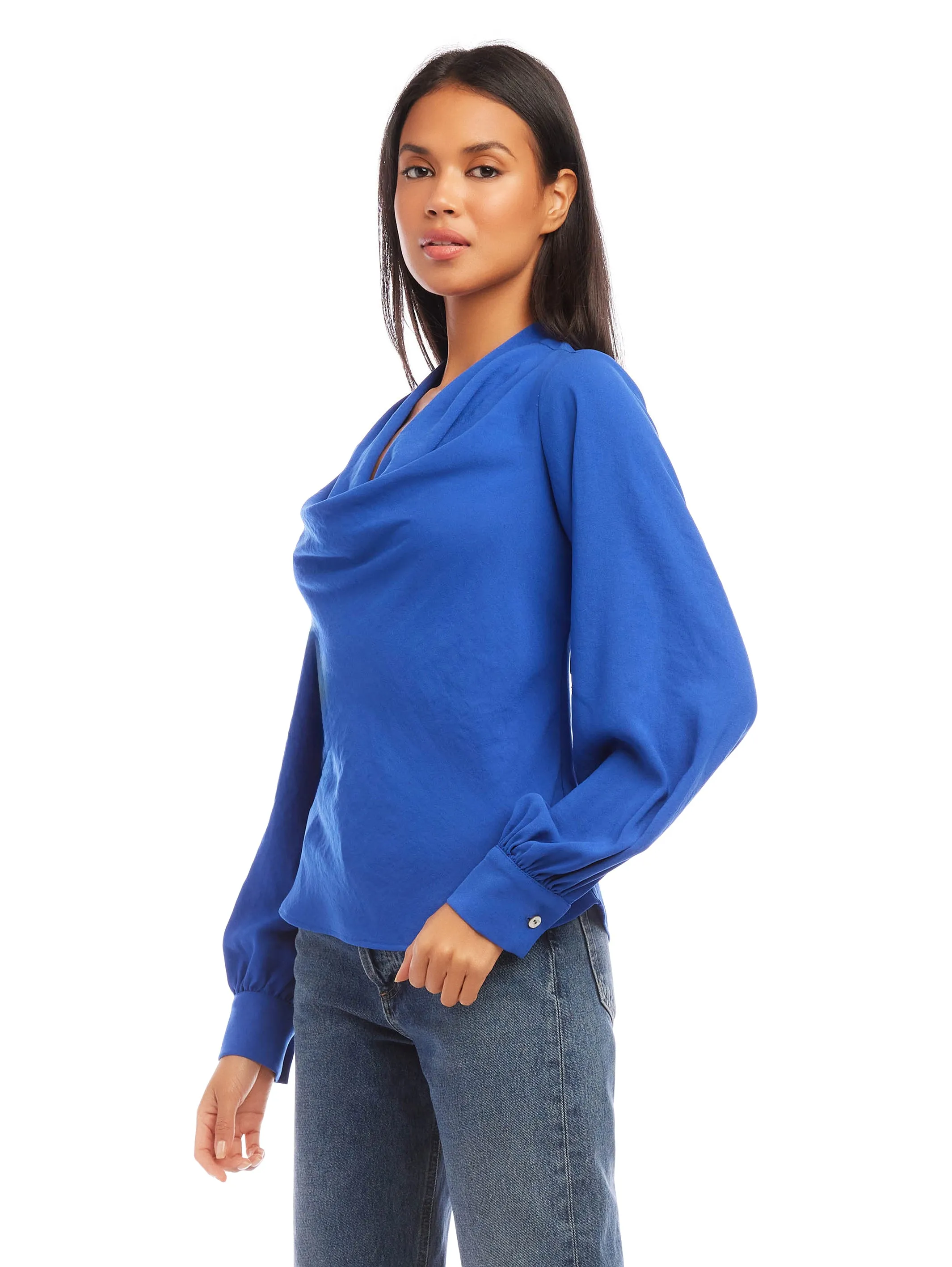 Cowl Neck Top sold by Fifteen Twenty product image thumbnail 2