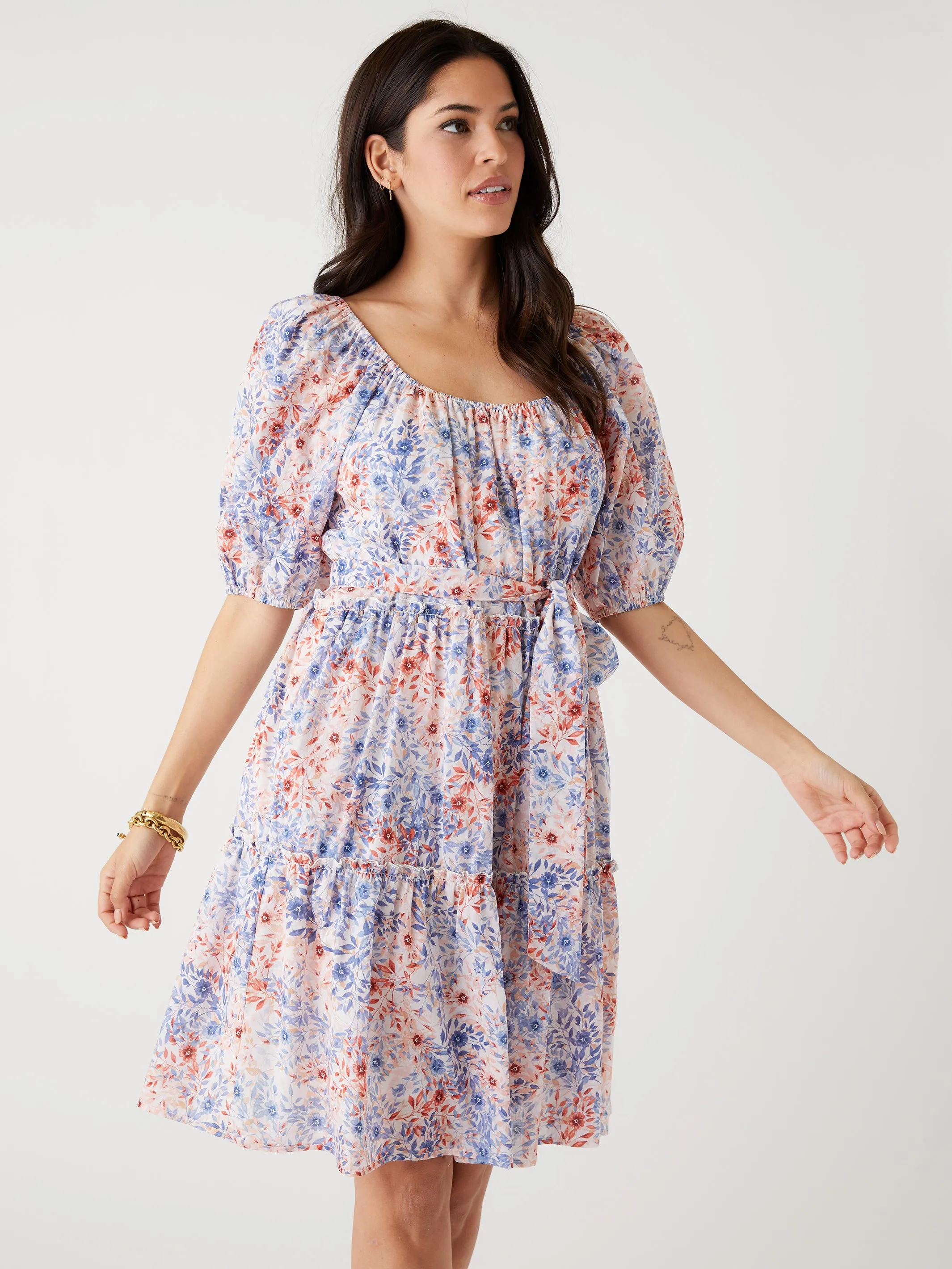 Tiered Short Dress sold by Fifteen Twenty product image thumbnail 3