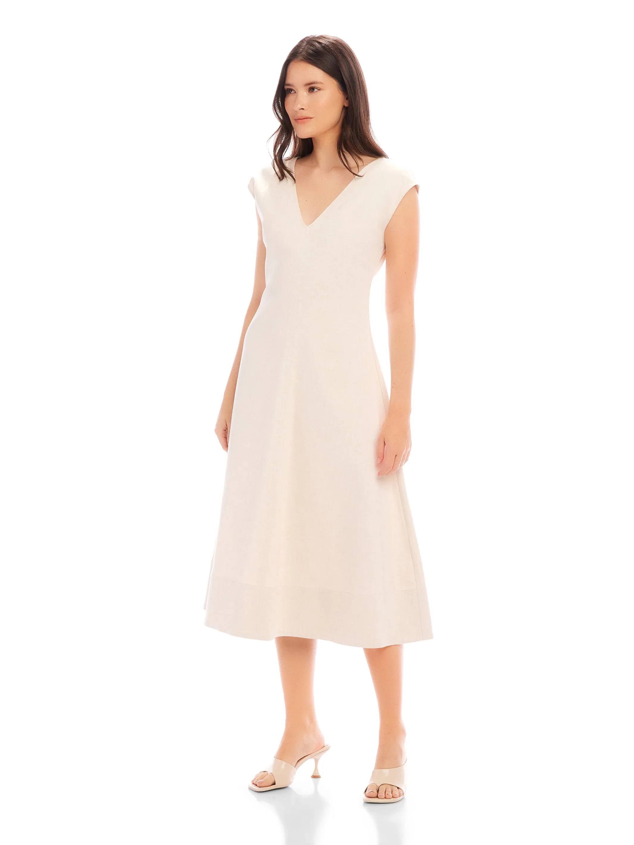 Lilia A-Line Midi Dress sold by Fifteen Twenty product image thumbnail 4