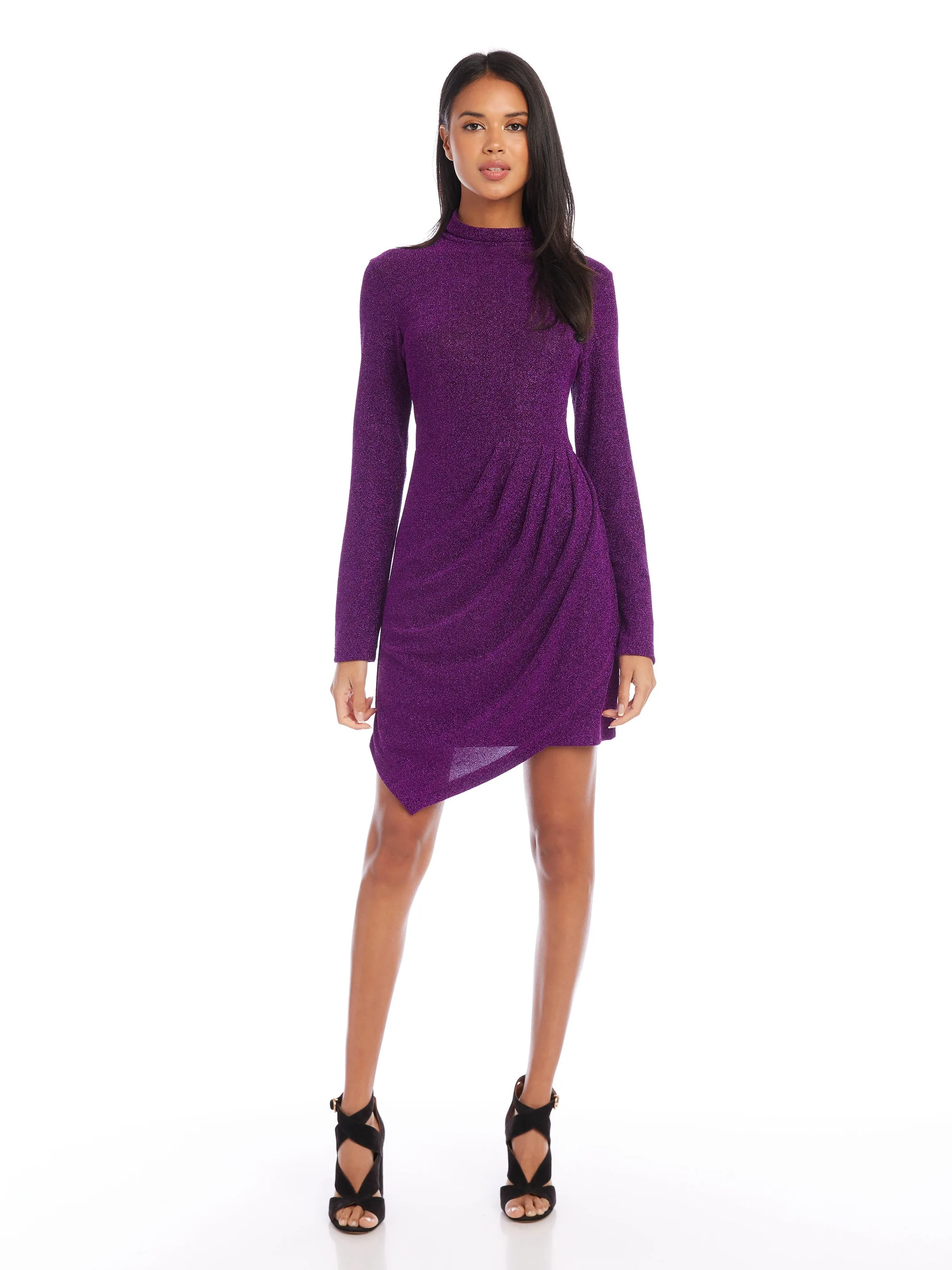 Asymmetric Drape Front Dress sold by Fifteen Twenty product image thumbnail 3