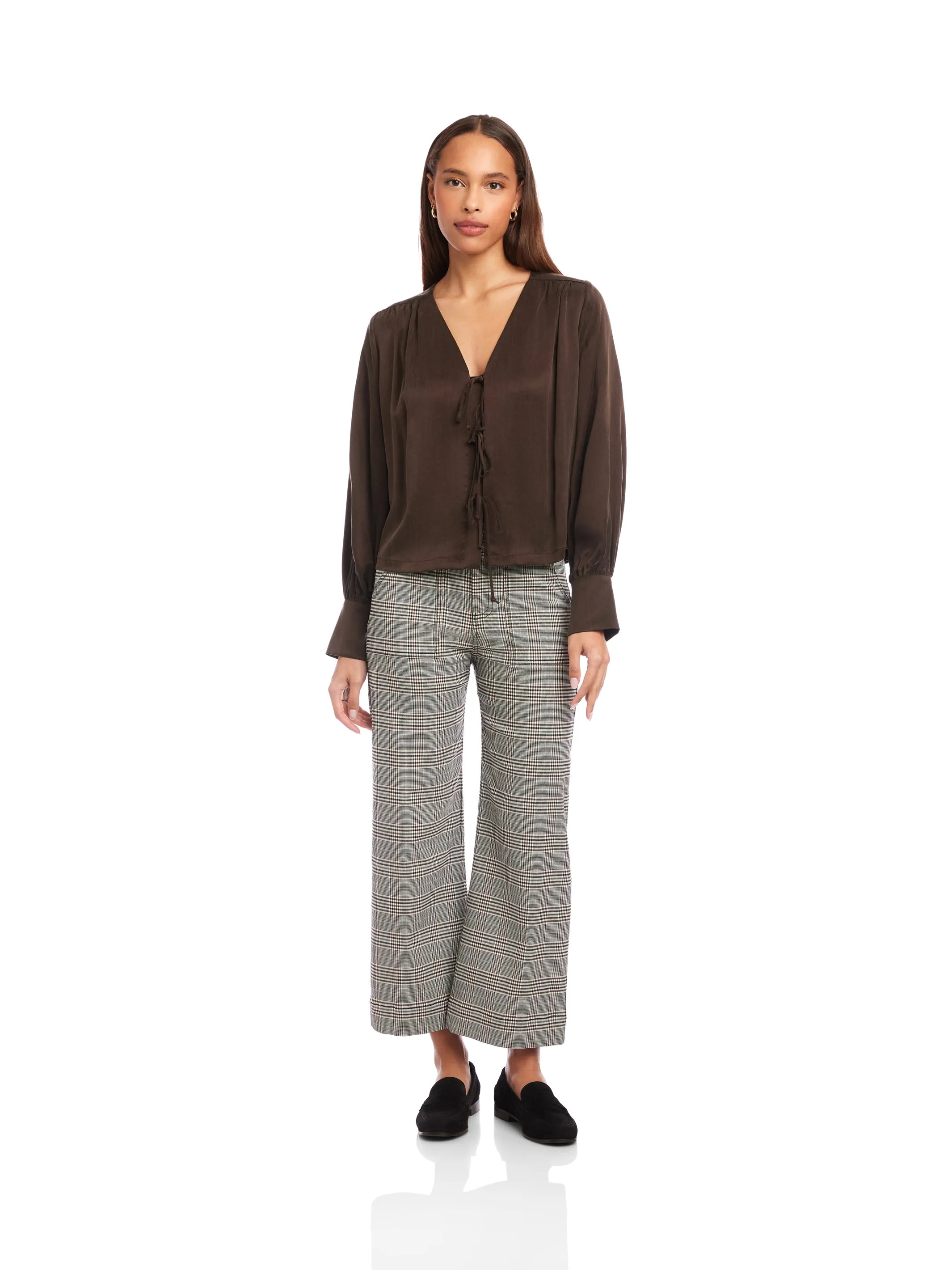 Kayla Bow Detail Blouse sold by Fifteen Twenty product image thumbnail 2