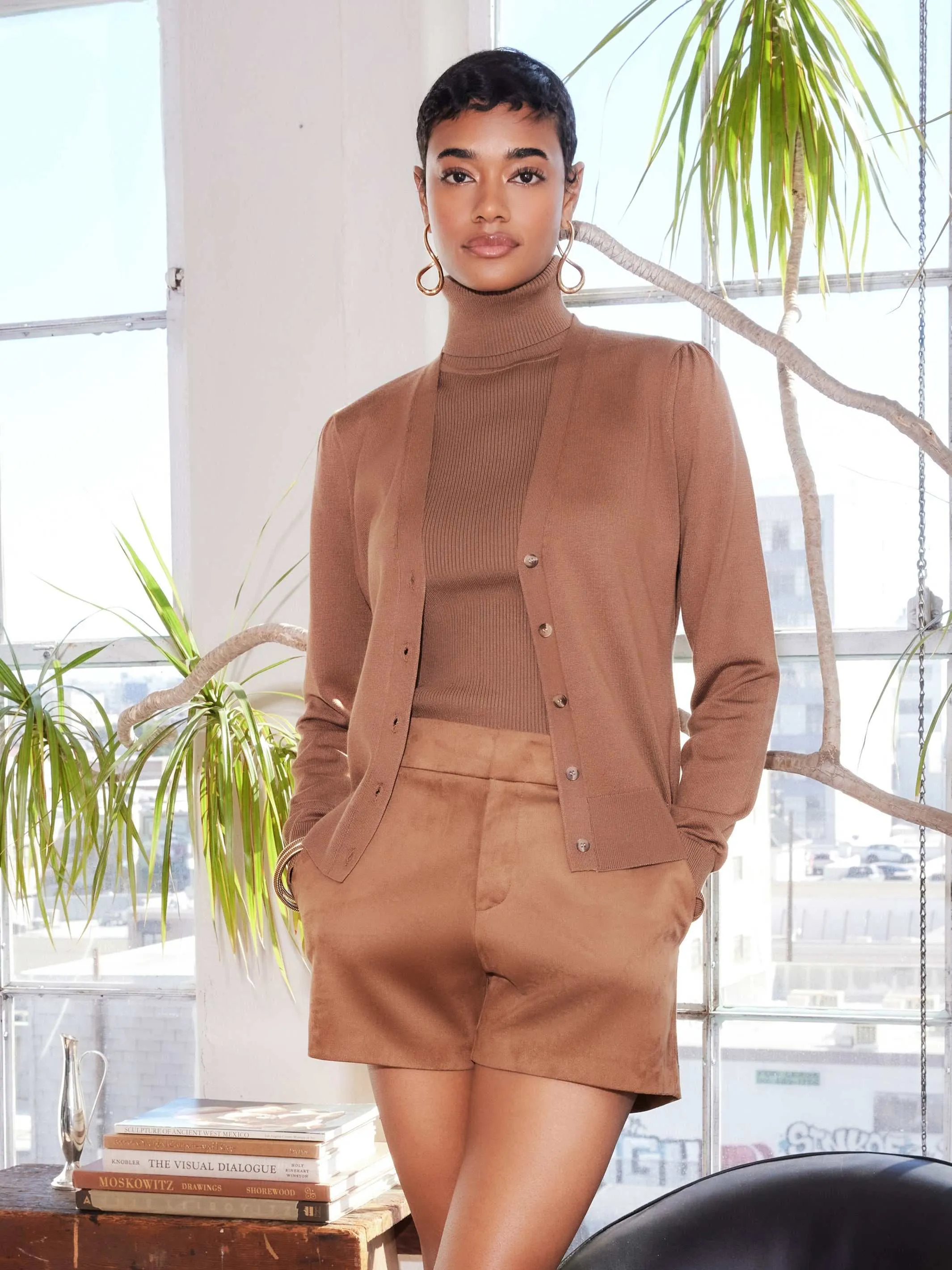 Kelli Turtleneck Sweater sold by Fifteen Twenty product image thumbnail 4