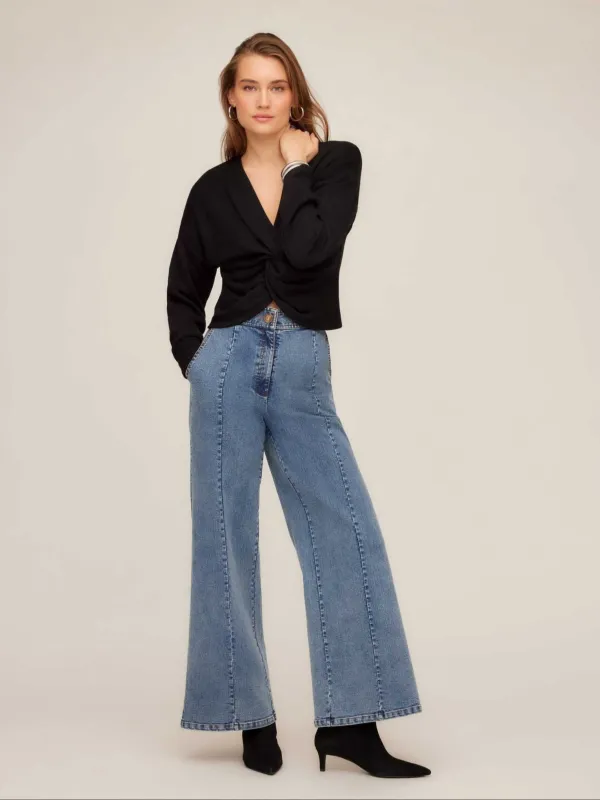 Kristen Denim Trouser sold by Fifteen Twenty